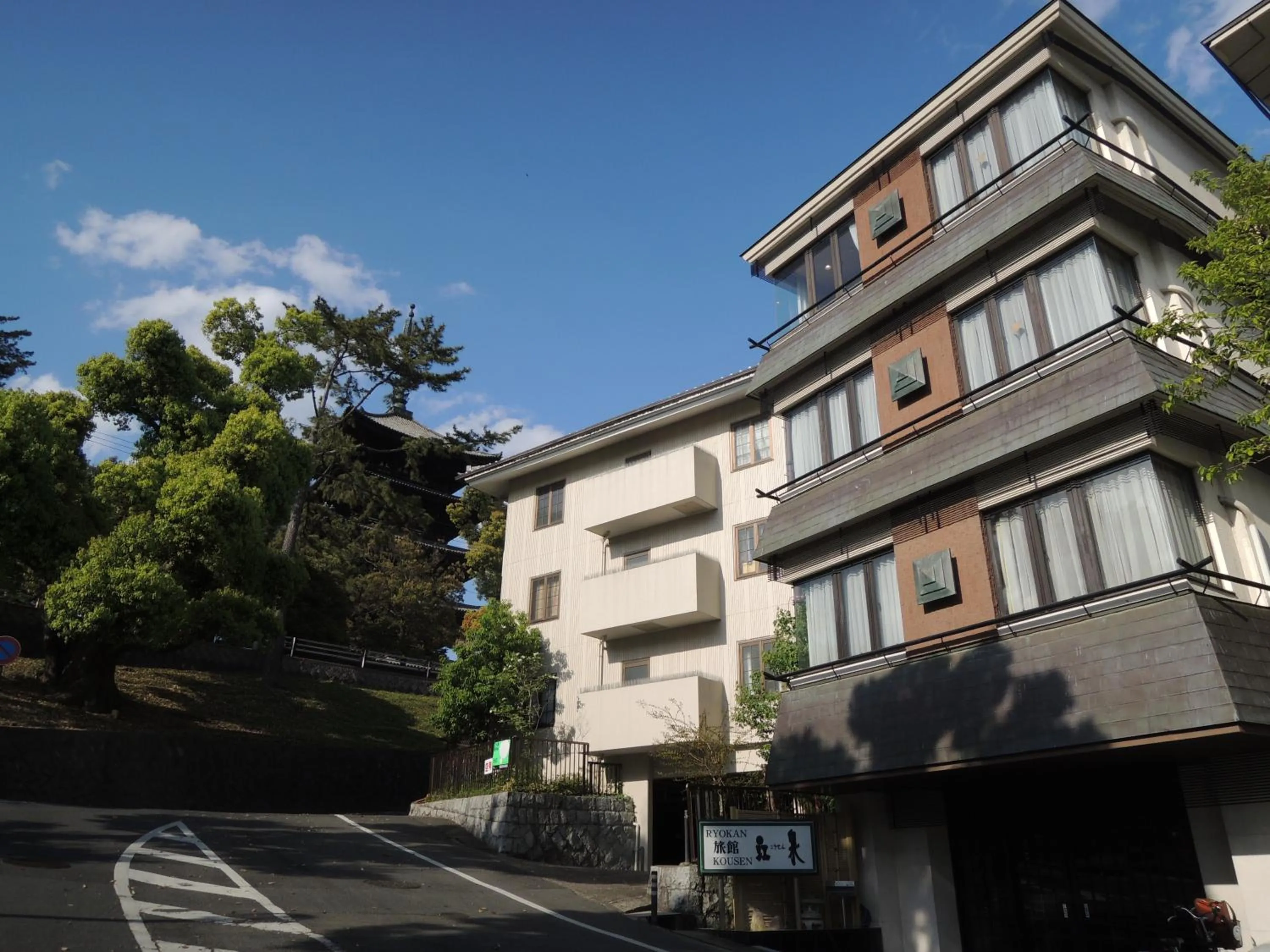 Facade/entrance in Ryokan Kousen Kazeya Group