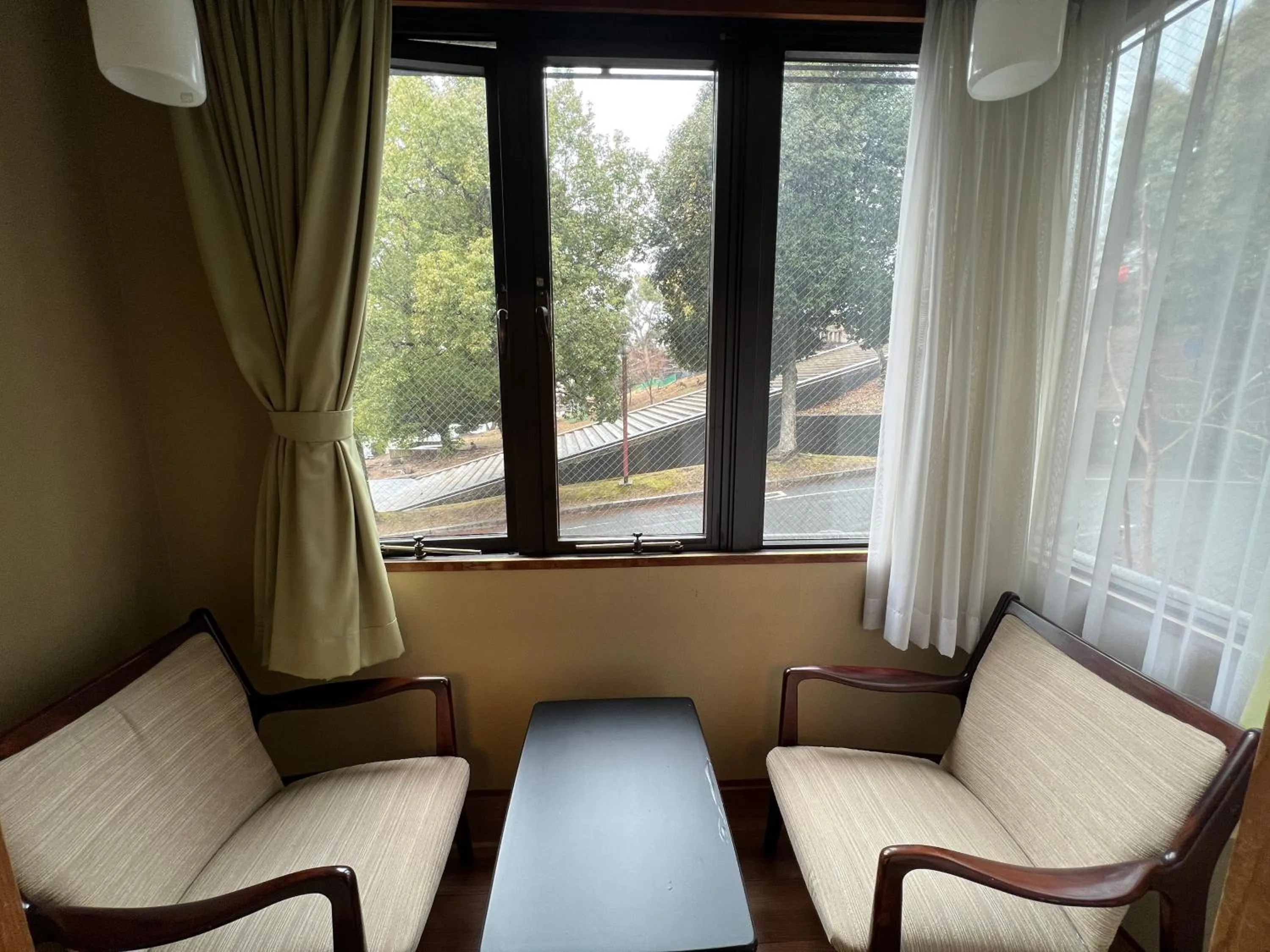 Seating area in Ryokan Kousen Kazeya Group