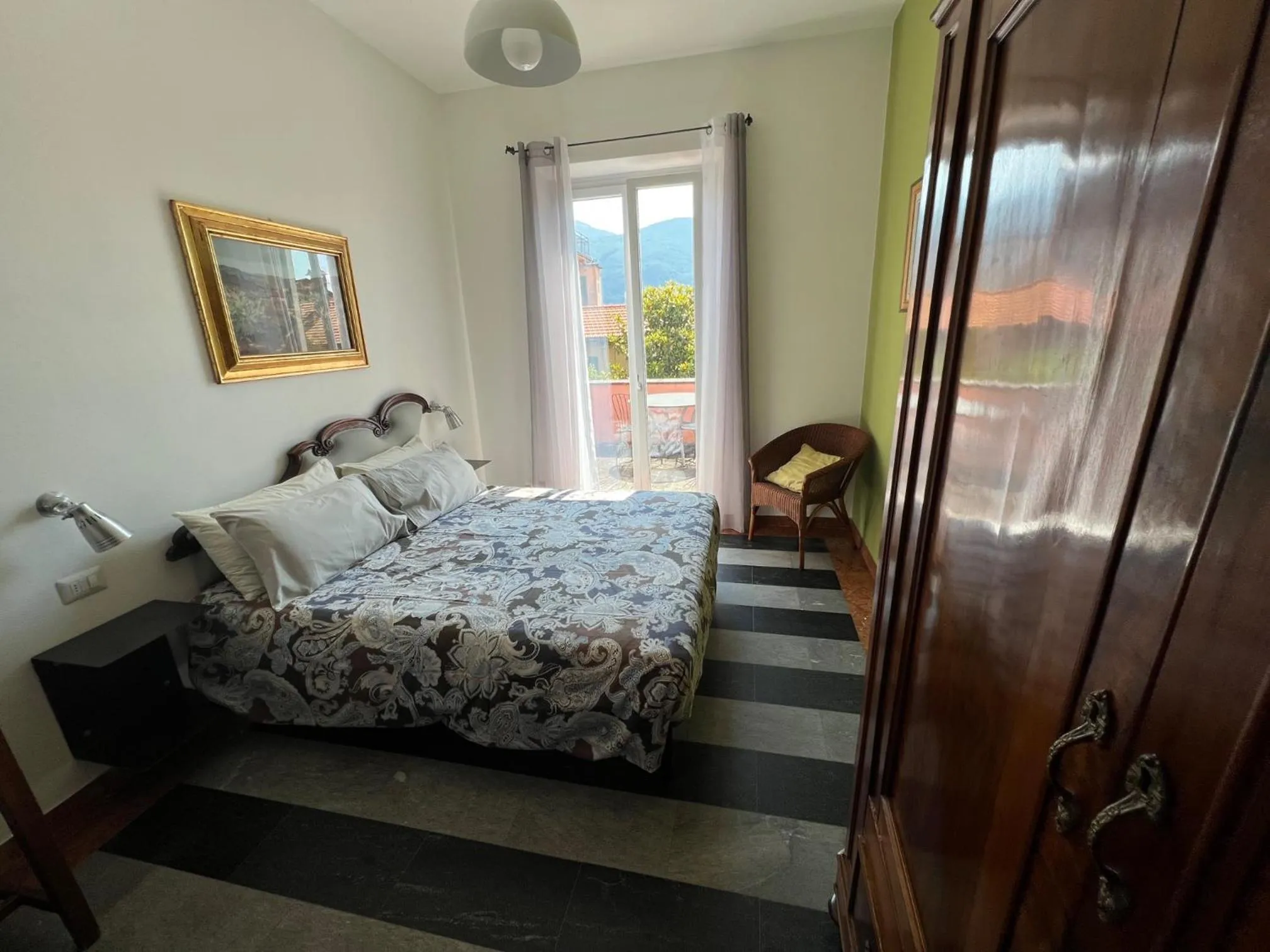 Bed in Villa Costantina with heated POOL