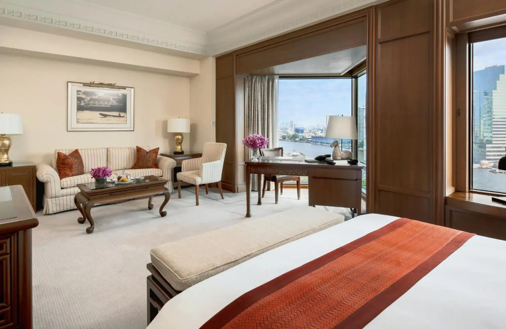 Bedroom, Bed in The Peninsula Bangkok Bedroom, Bed in The Peninsula Bangkok