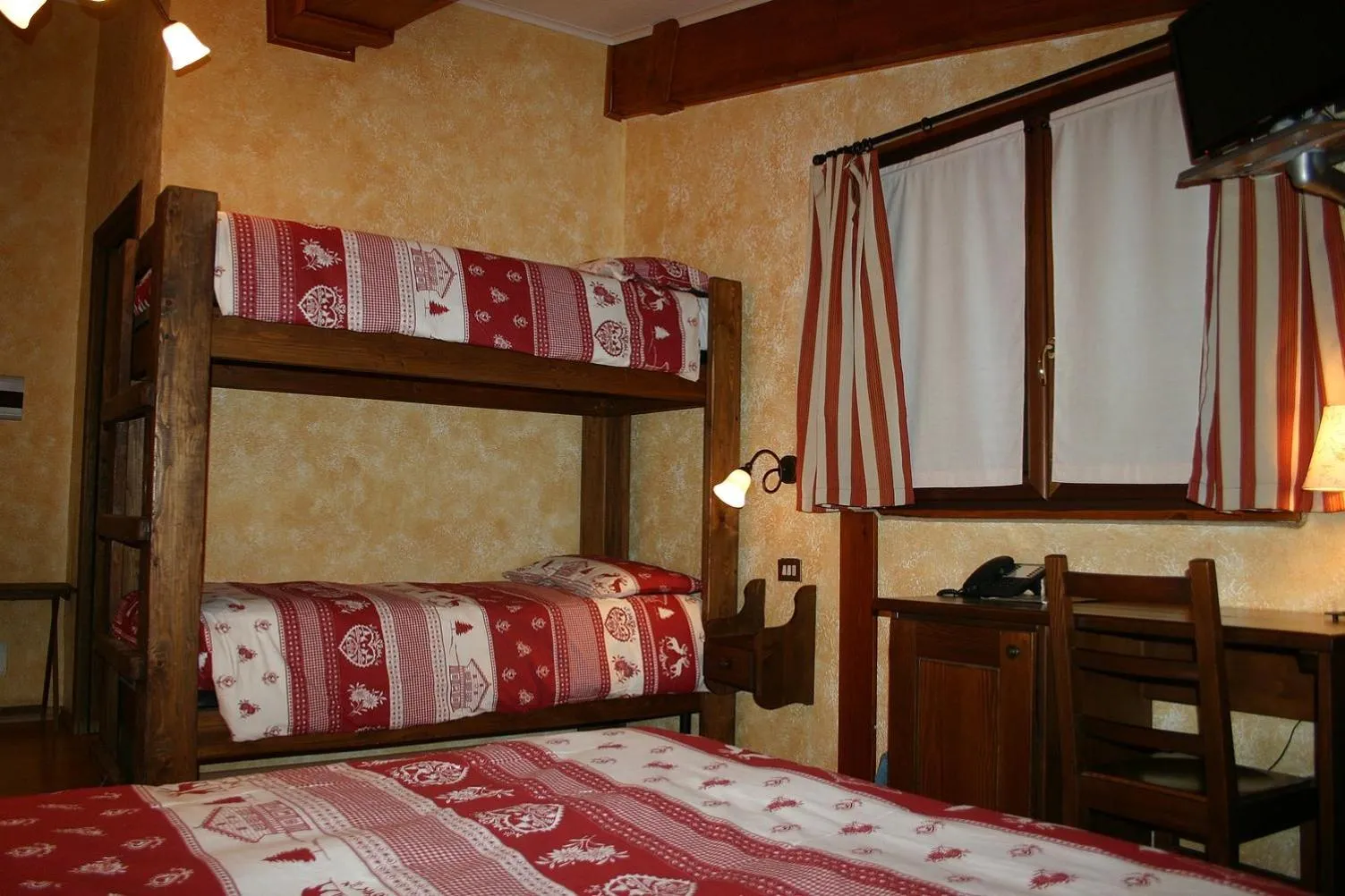 Bed in Hotel La Pigna