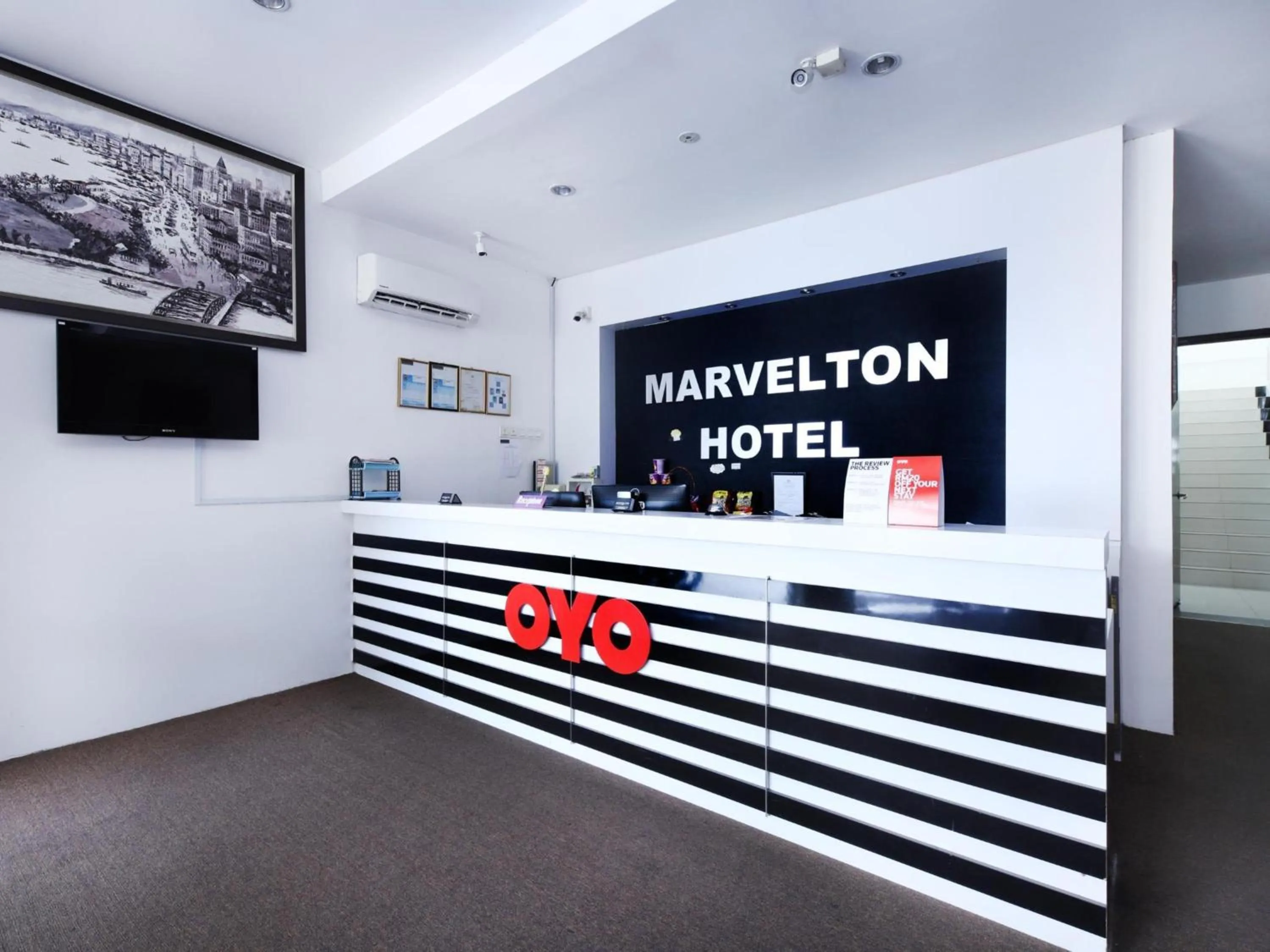 Lobby or reception in Hotel O Marvelton Hotel