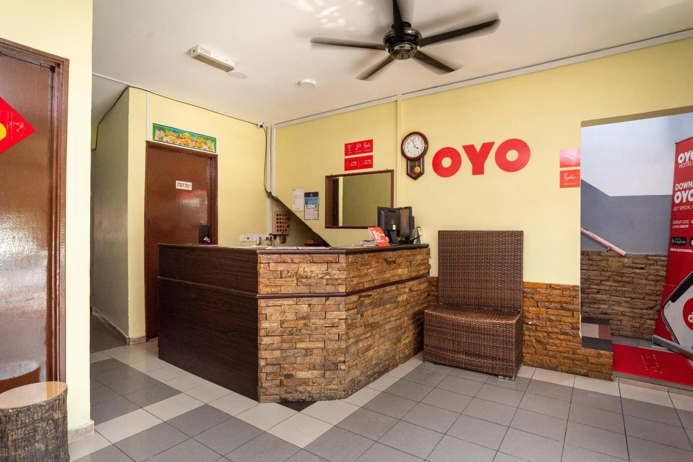 Lobby or reception in Hotel O My 7days Inn Lobby or reception in Hotel O My 7days Inn