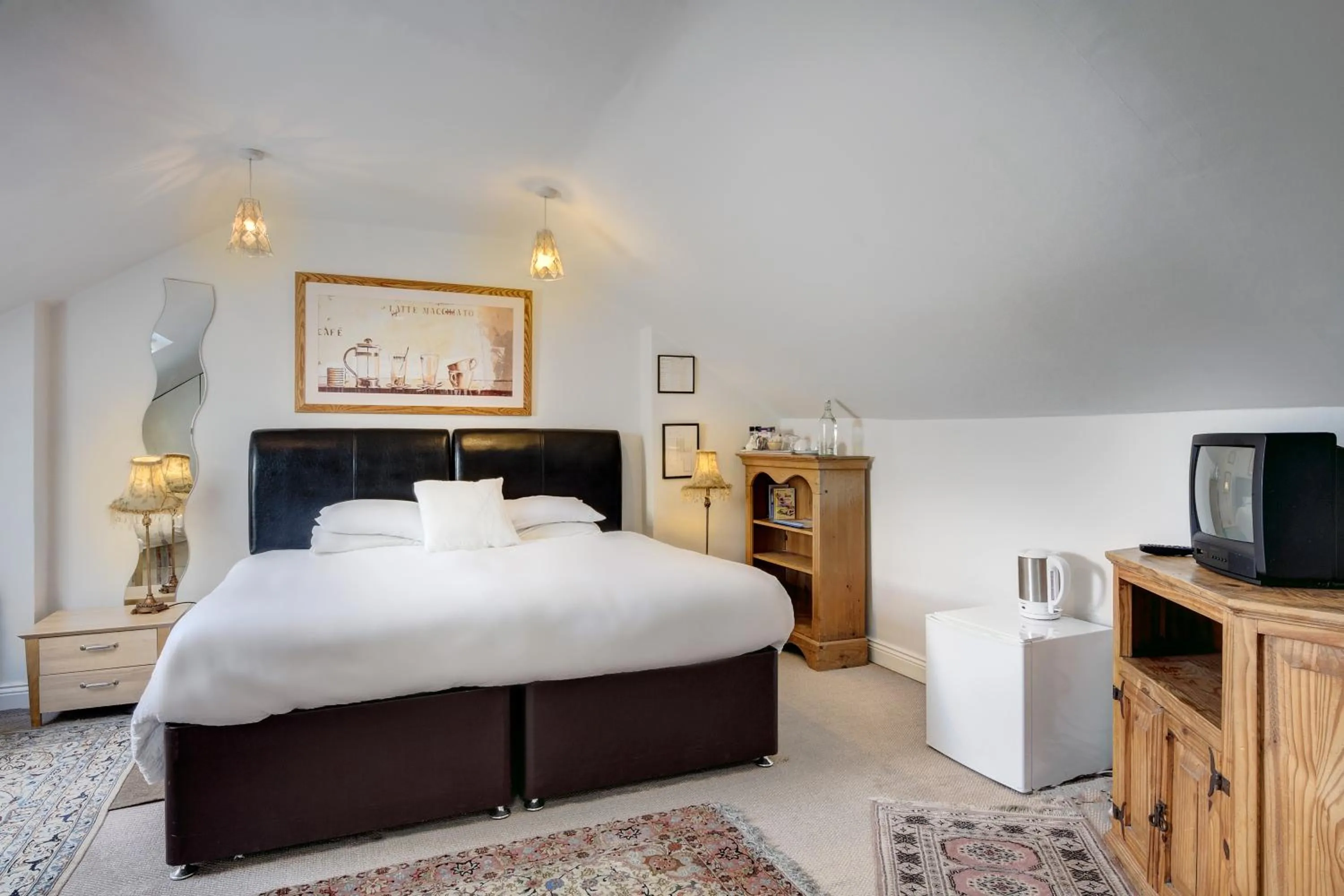 Bed in St. Aiden's Guesthouse