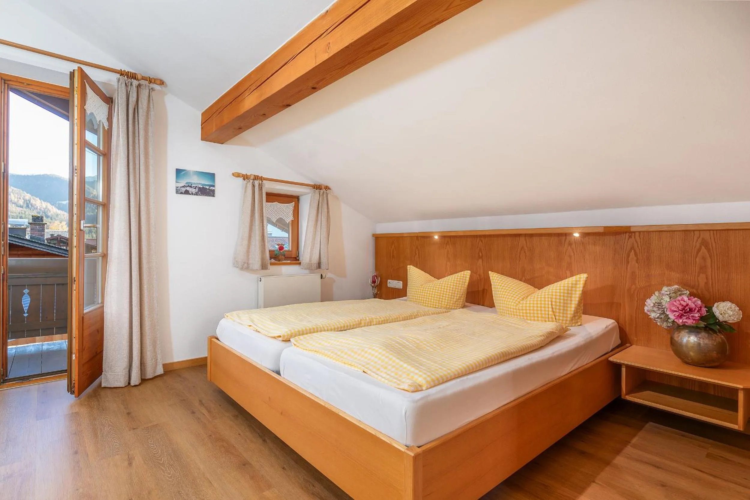 Bed in Gästehaus Hanna Teifel