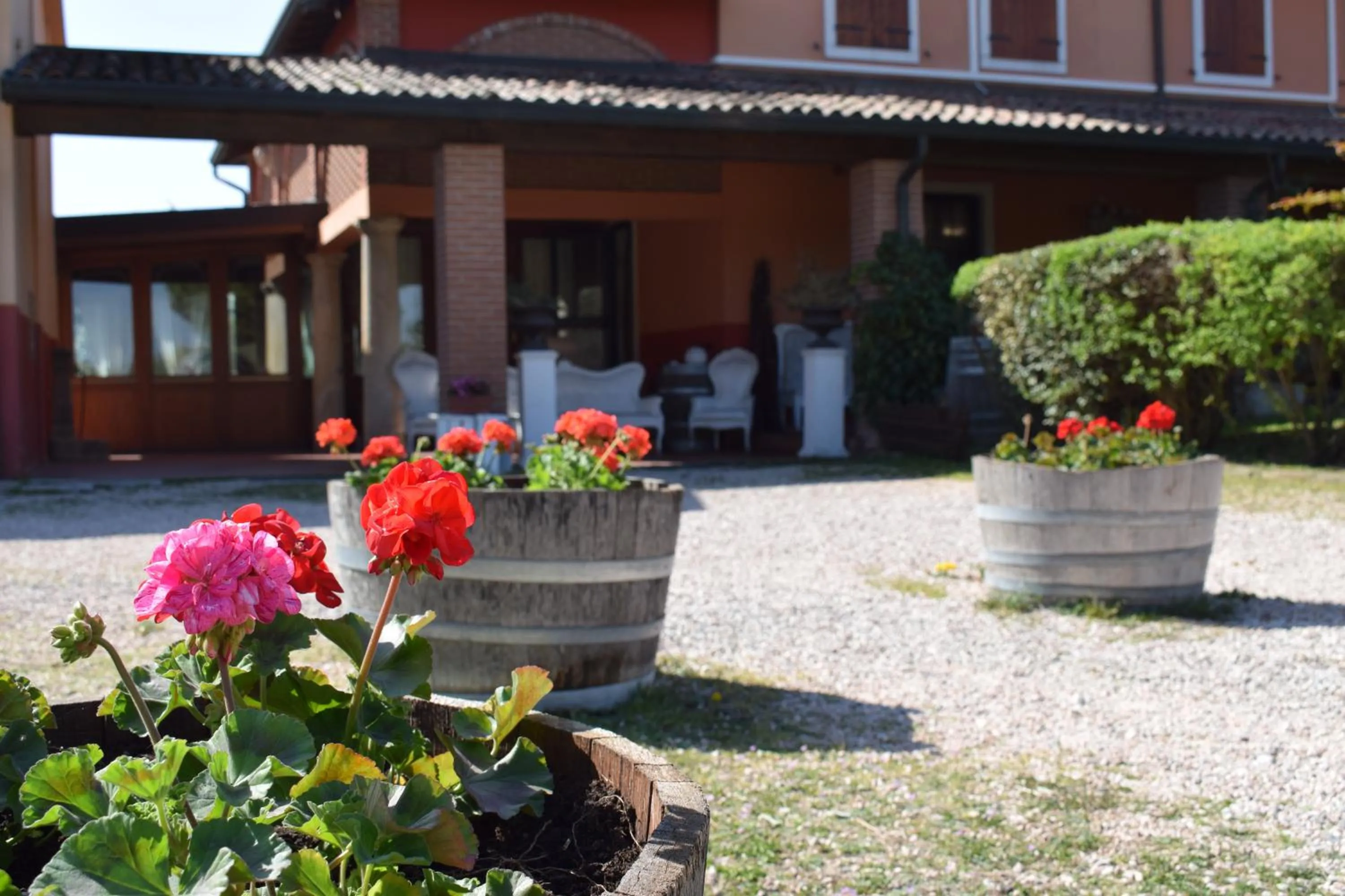 Garden in Locanda Bella Italia