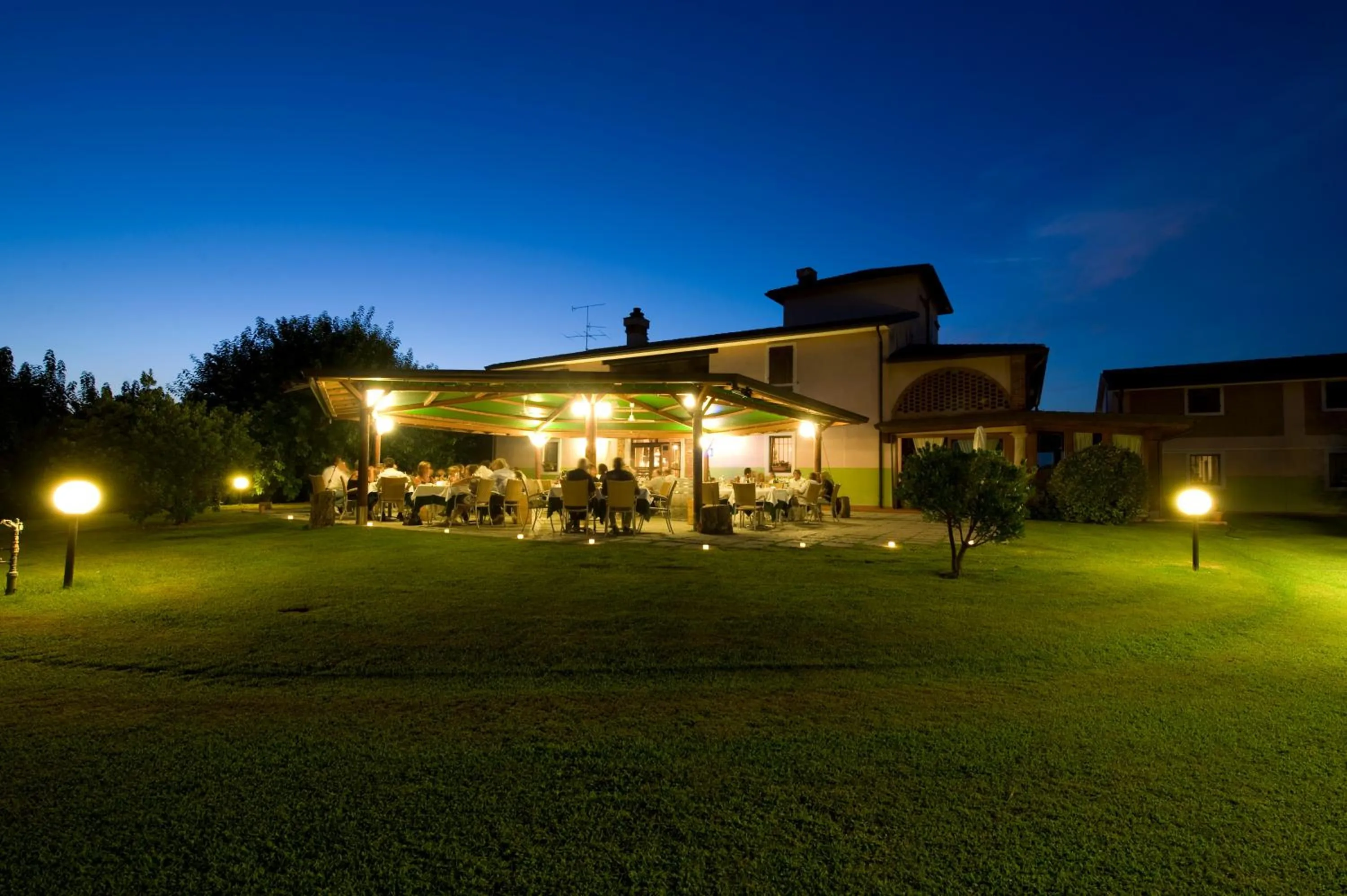 Patio in Locanda Bella Italia