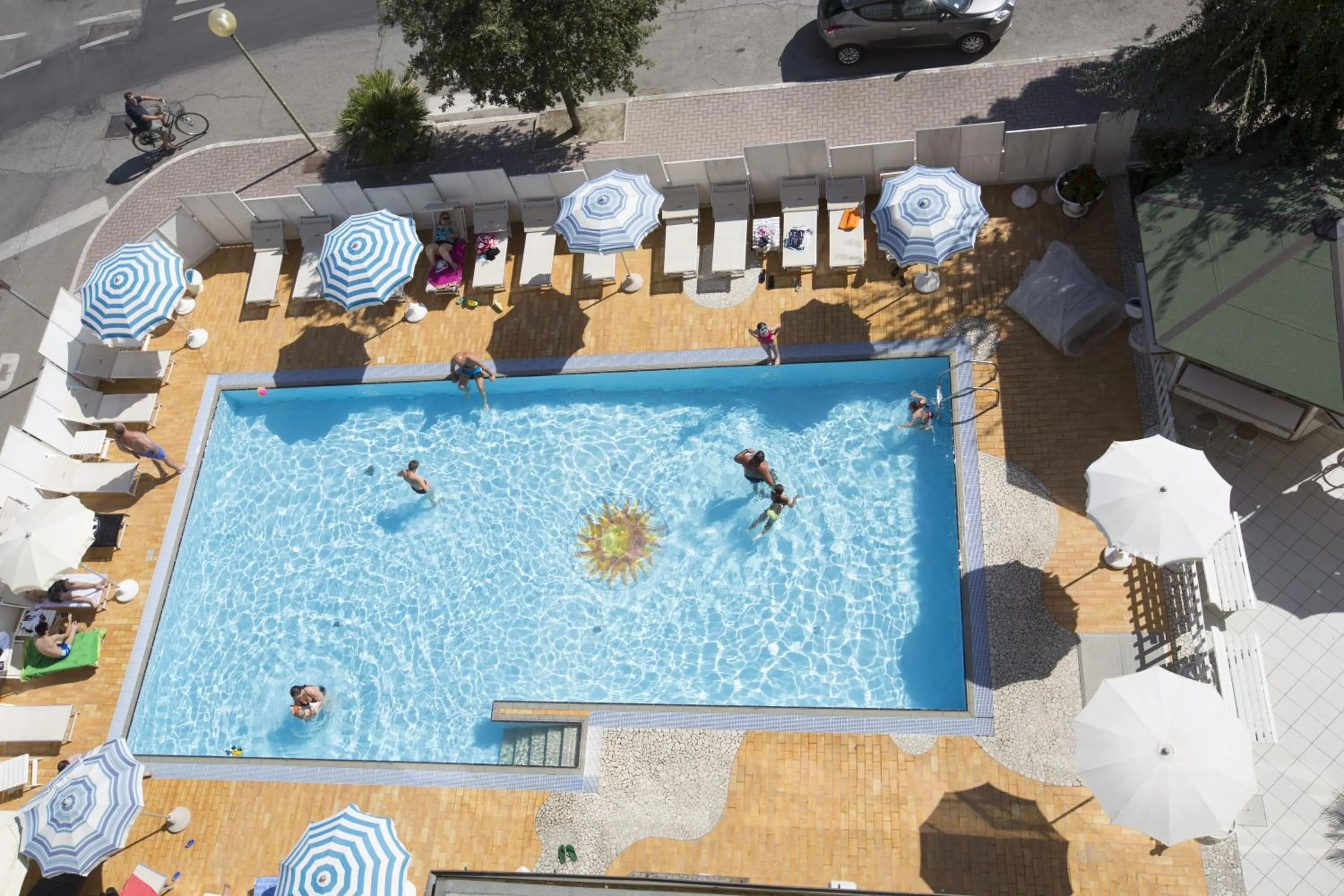 Swimming pool in Hotel Silver