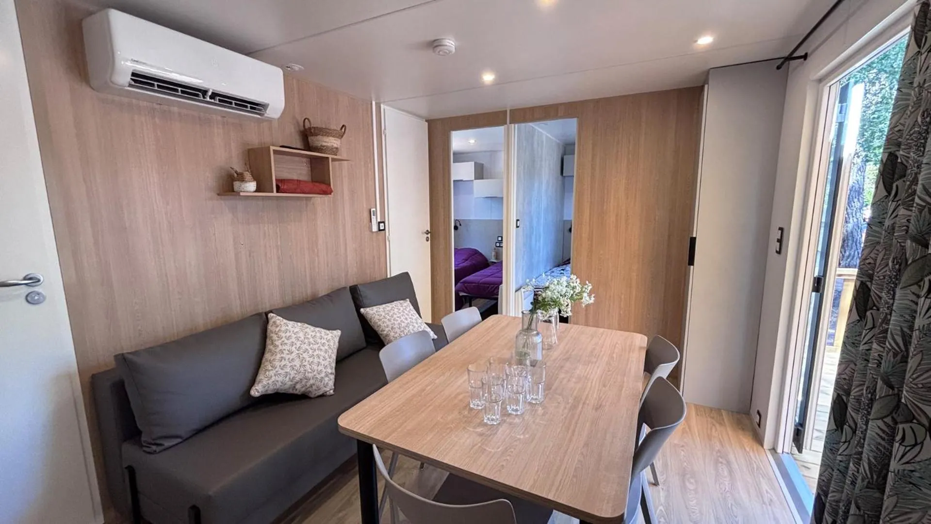 Living room in Camping Les Palmiers