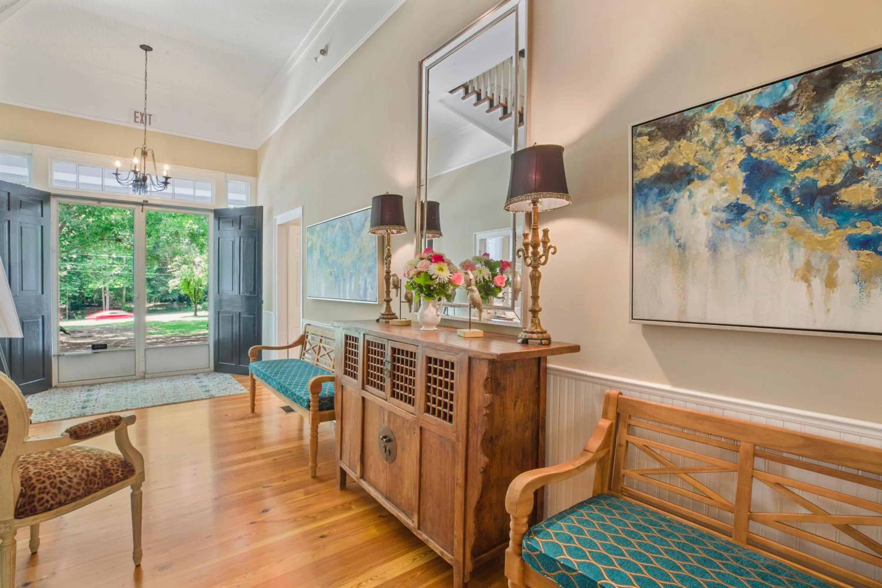 Property building in Liberty Hall Bed and Breakfast