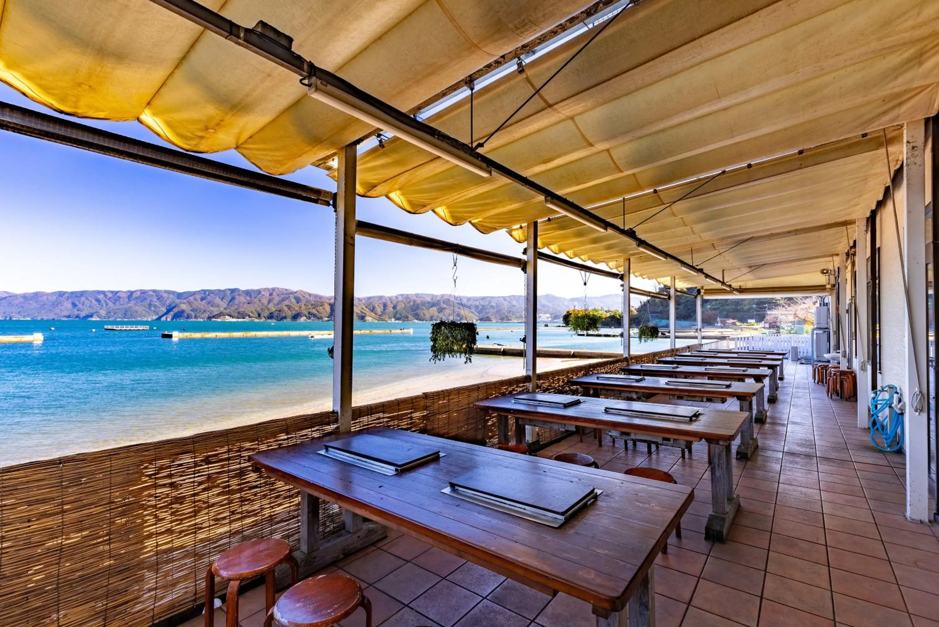 Balcony/Terrace in Tsuruga Sazanami Resort Chobei