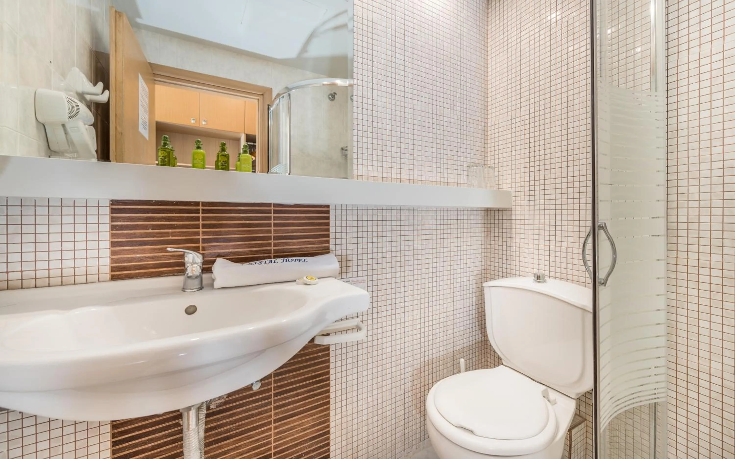 Bathroom in Crystal Beach Hotel