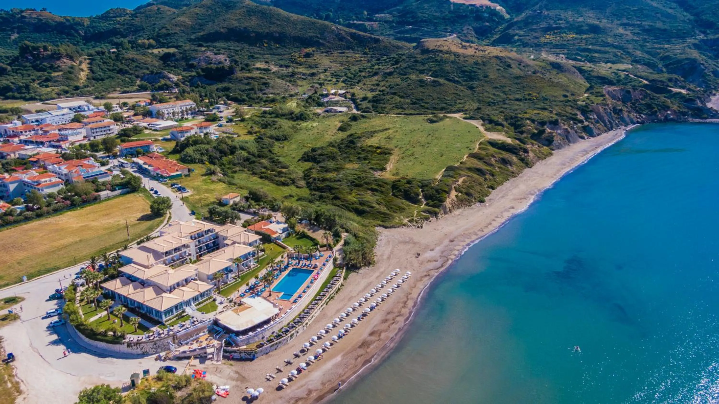 Bird's eye view in Crystal Beach Hotel