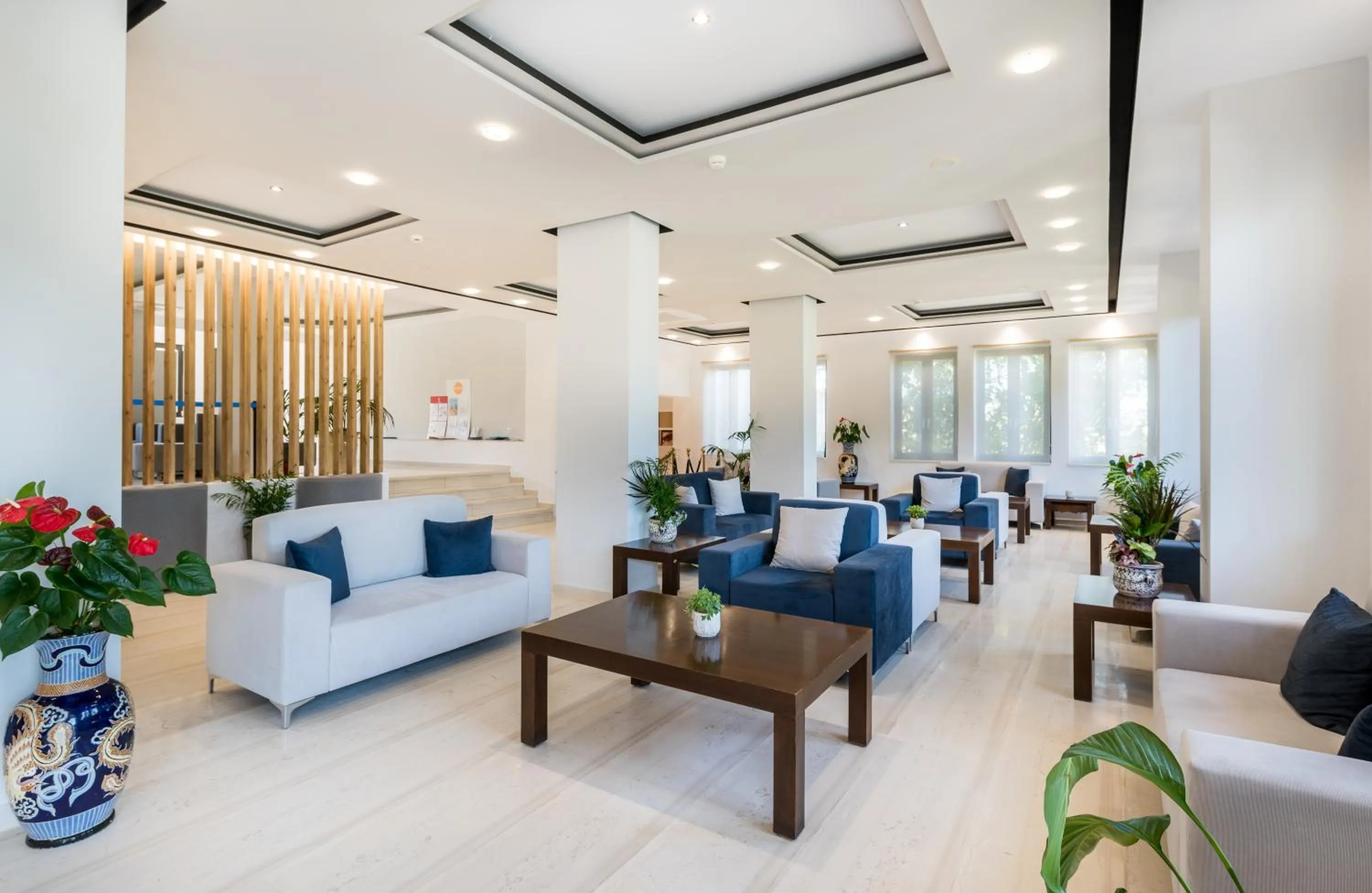 Lobby or reception in Crystal Beach Hotel