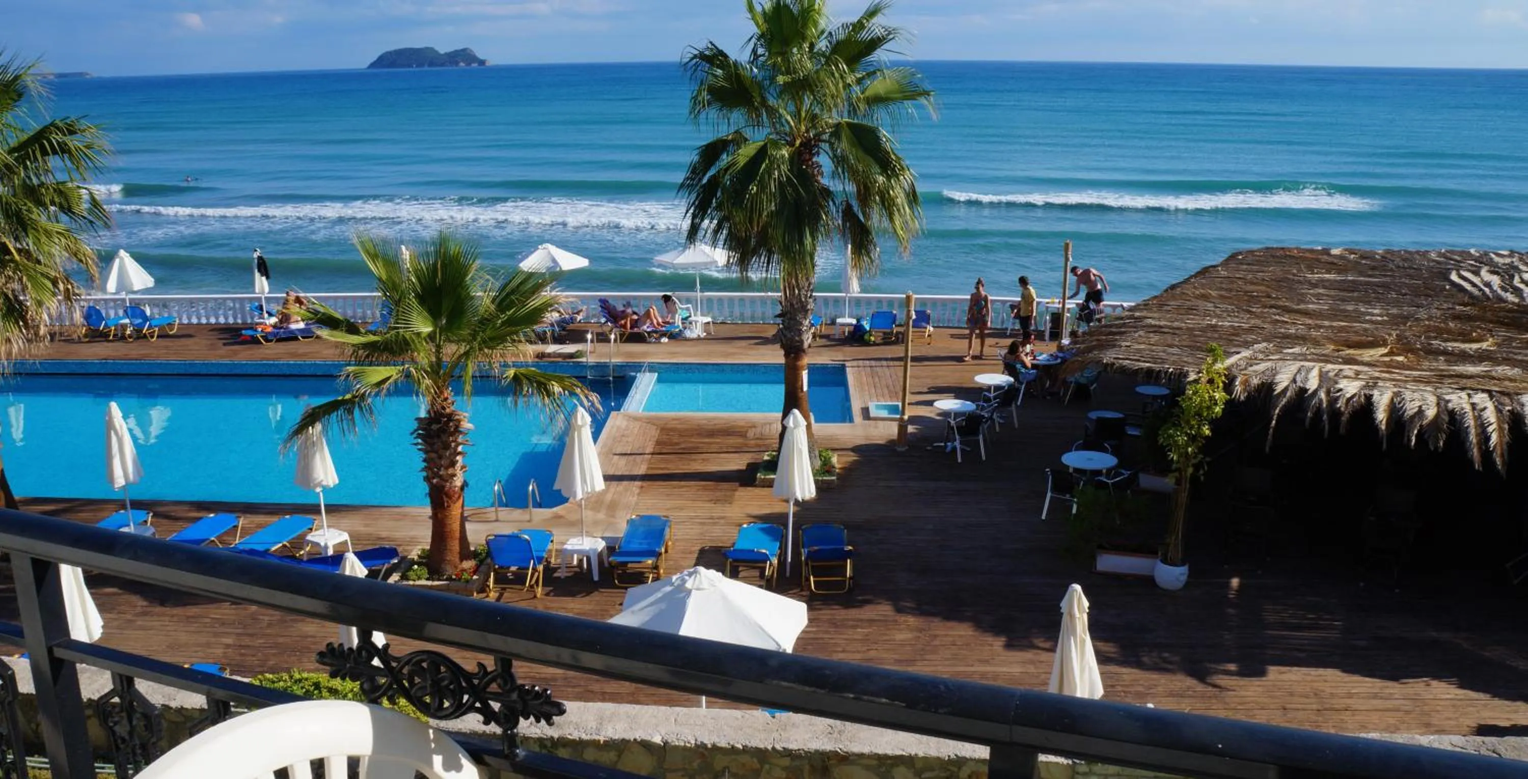 Day in Crystal Beach Hotel