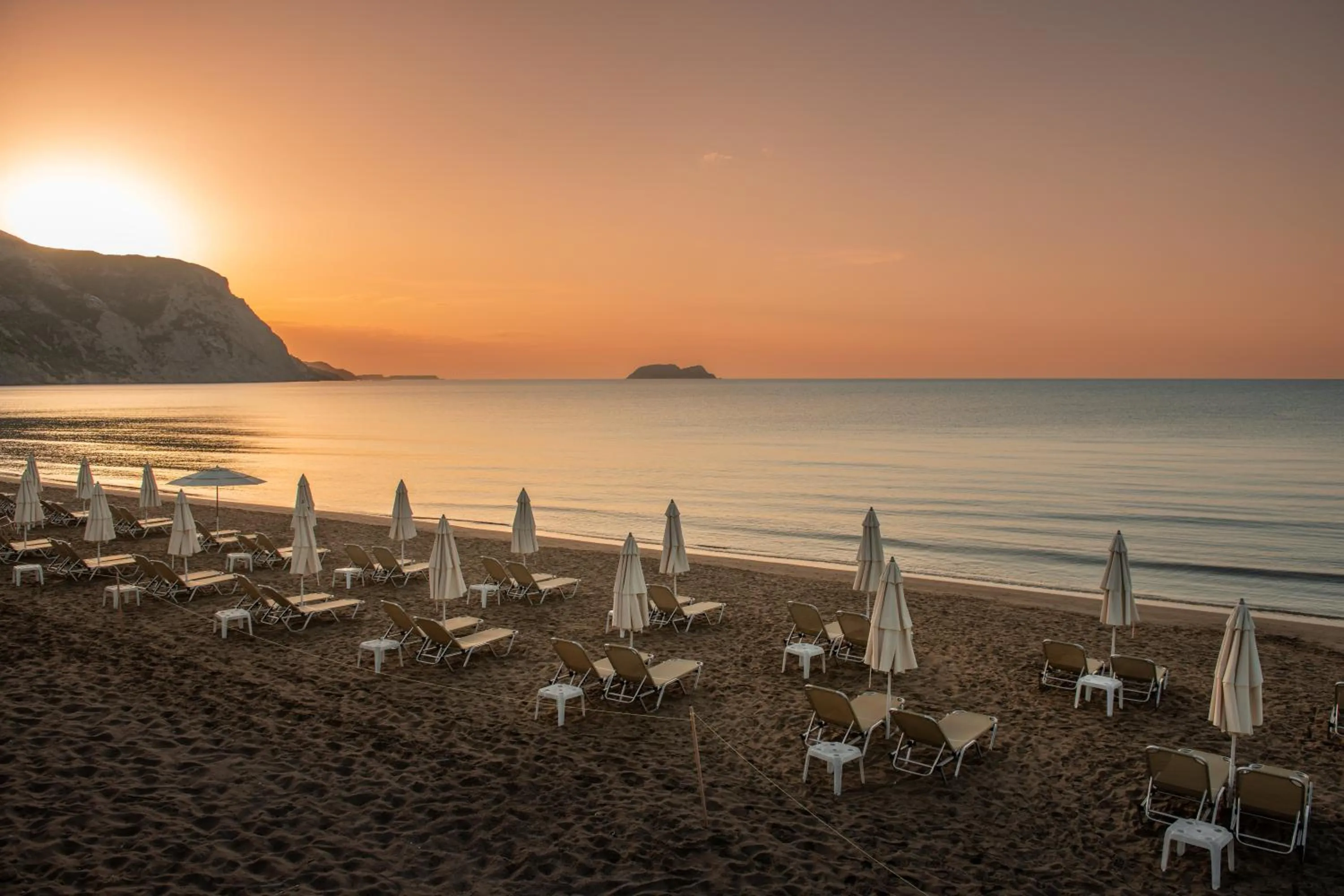 Beach in Crystal Beach Hotel