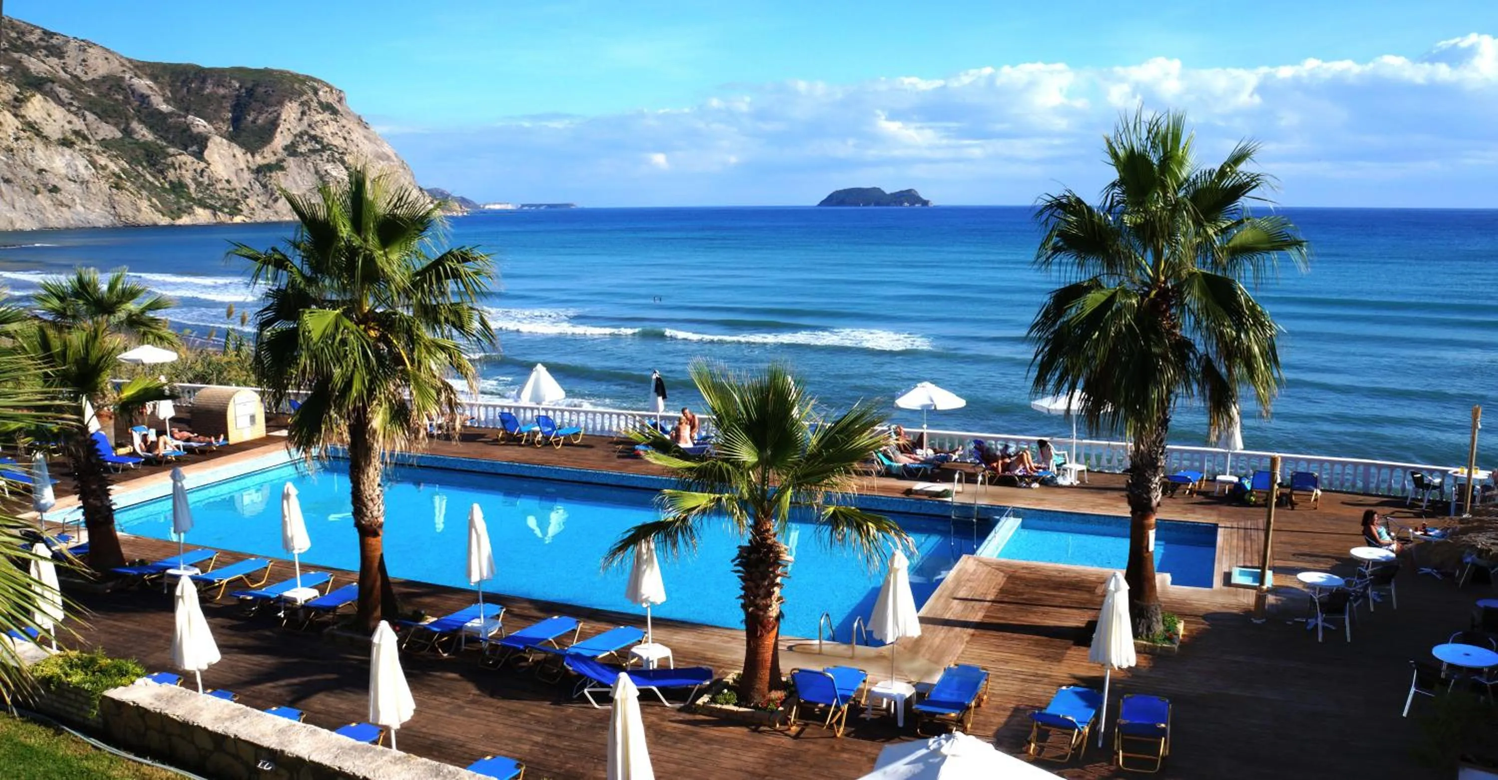 Day in Crystal Beach Hotel