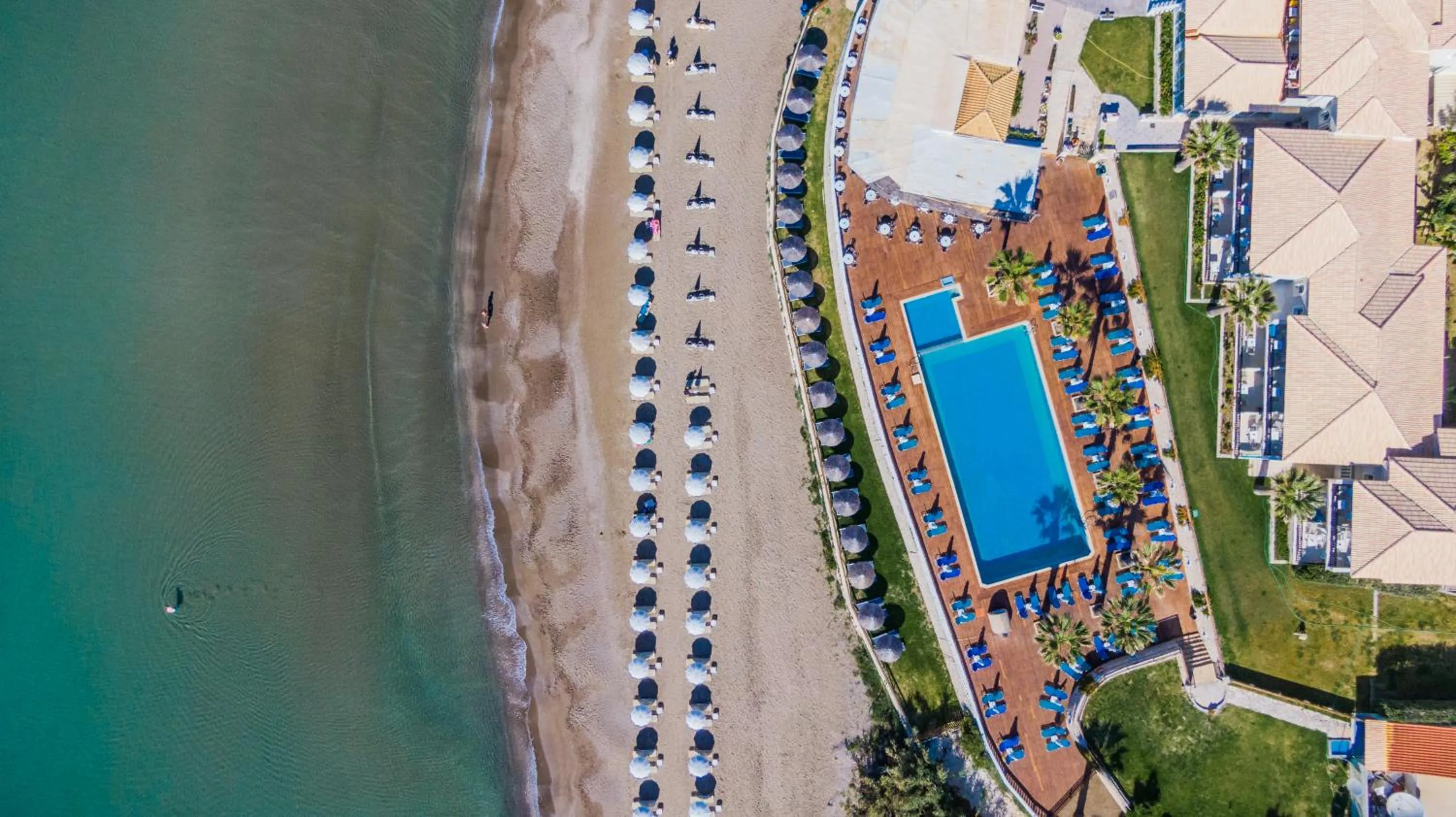 Bird's eye view in Crystal Beach Hotel