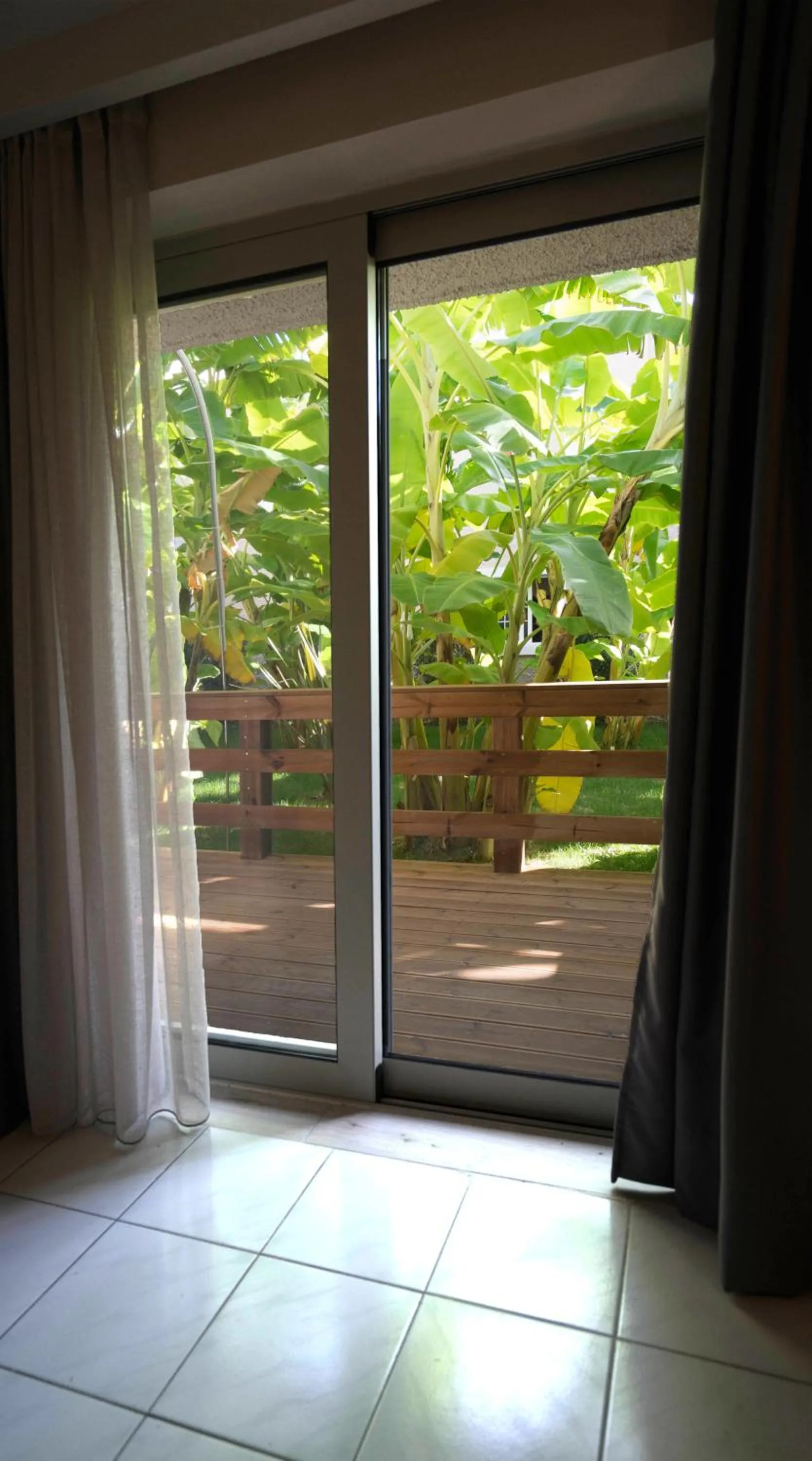 Garden view in Crystal Beach Hotel