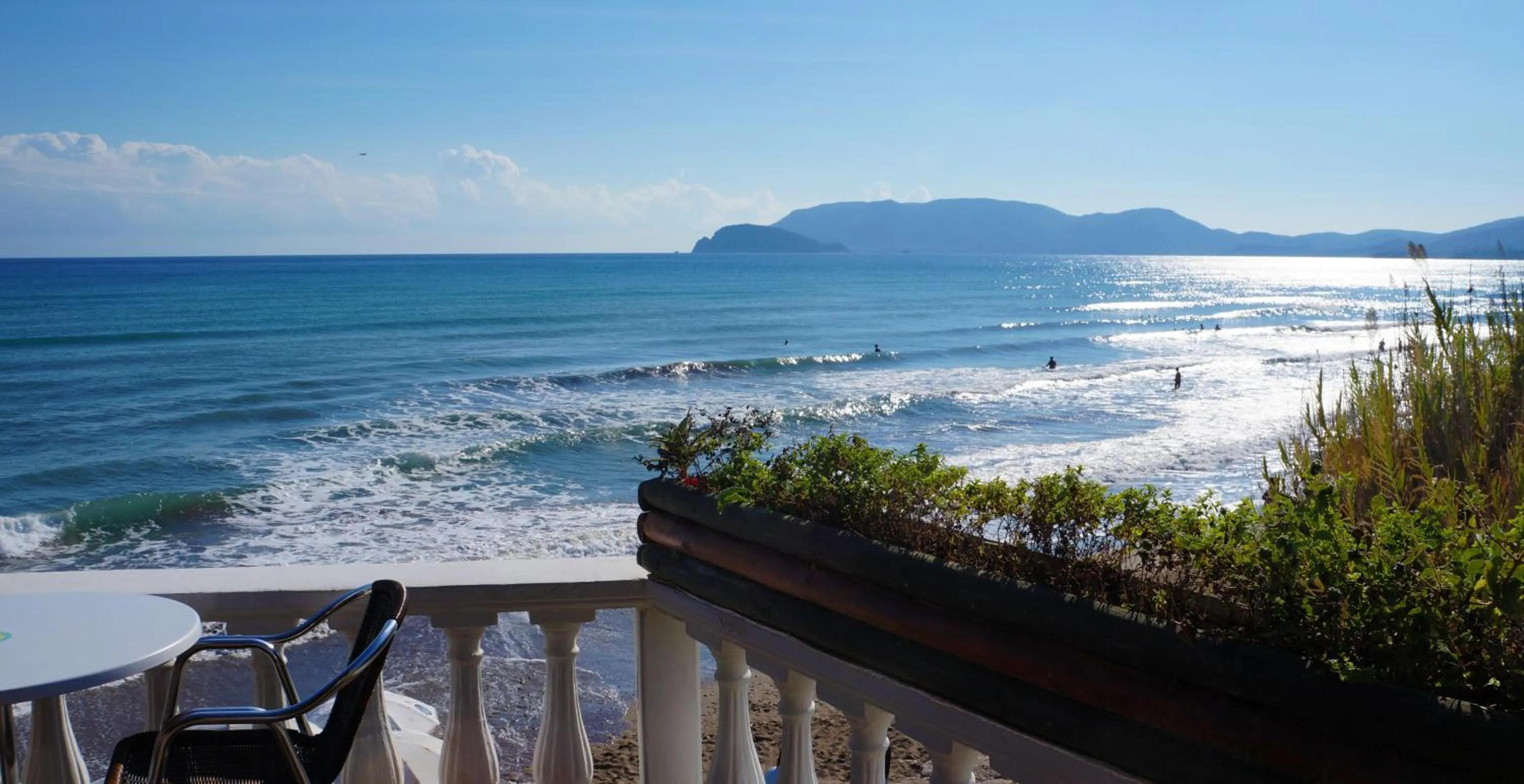 Day in Crystal Beach Hotel