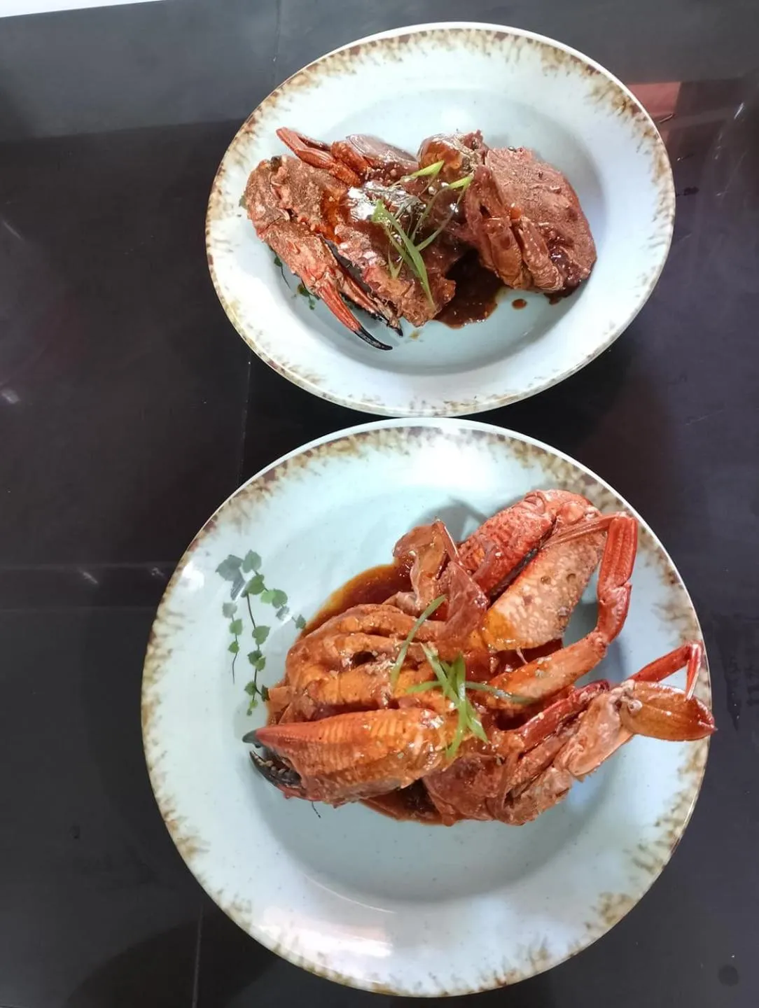 Food close-up in SMAK's Hotel