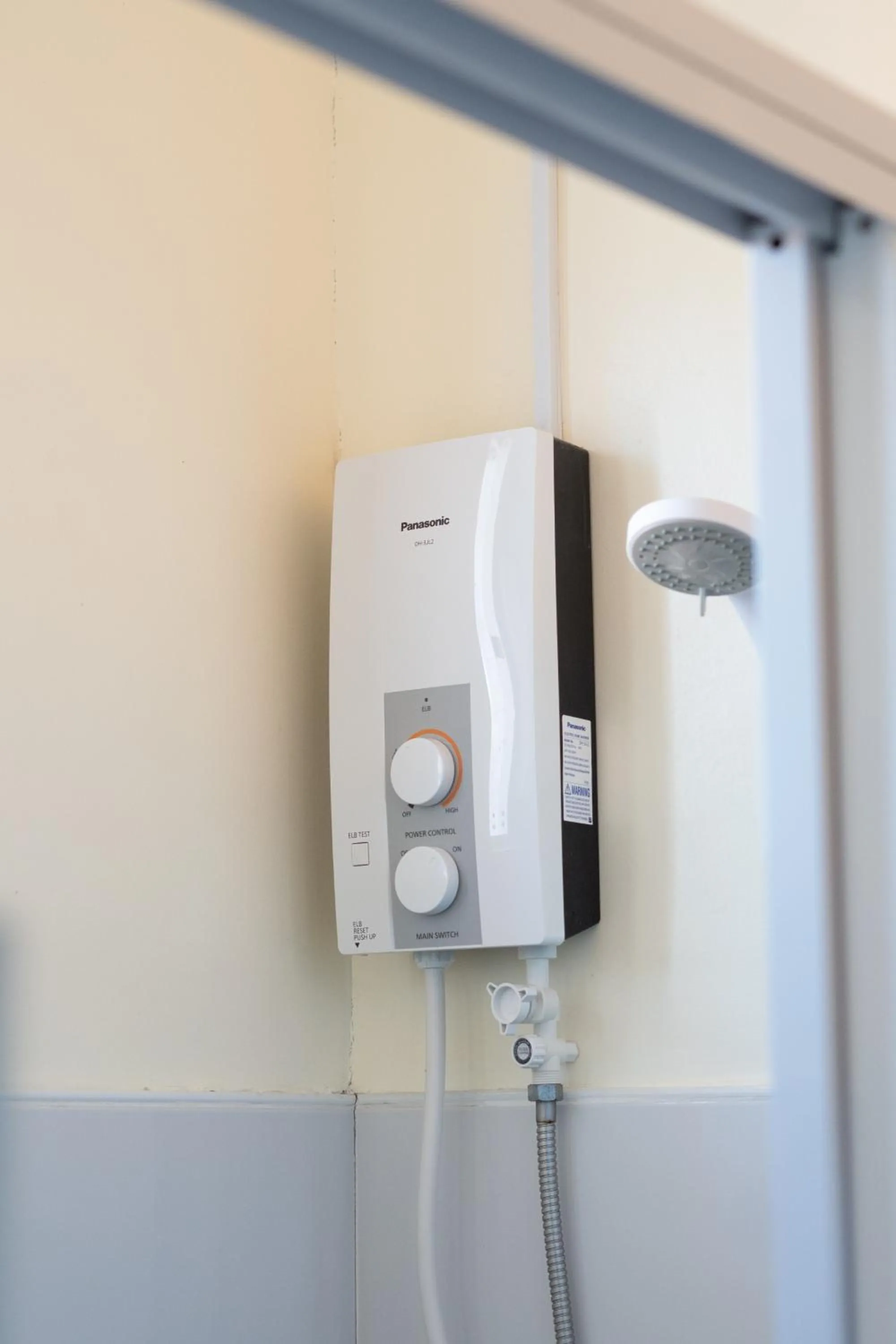 Shower in SMAK's Hotel