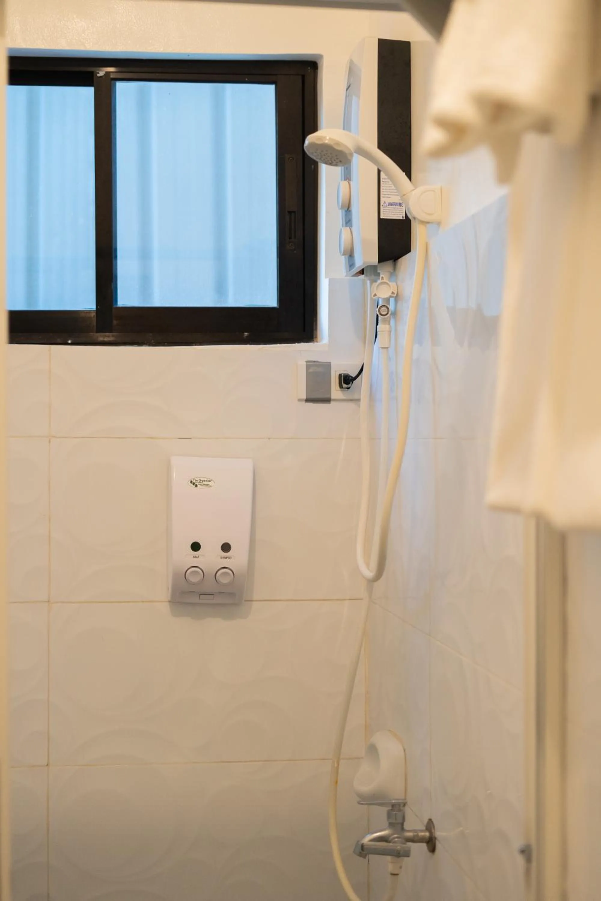 Shower in SMAK's Hotel