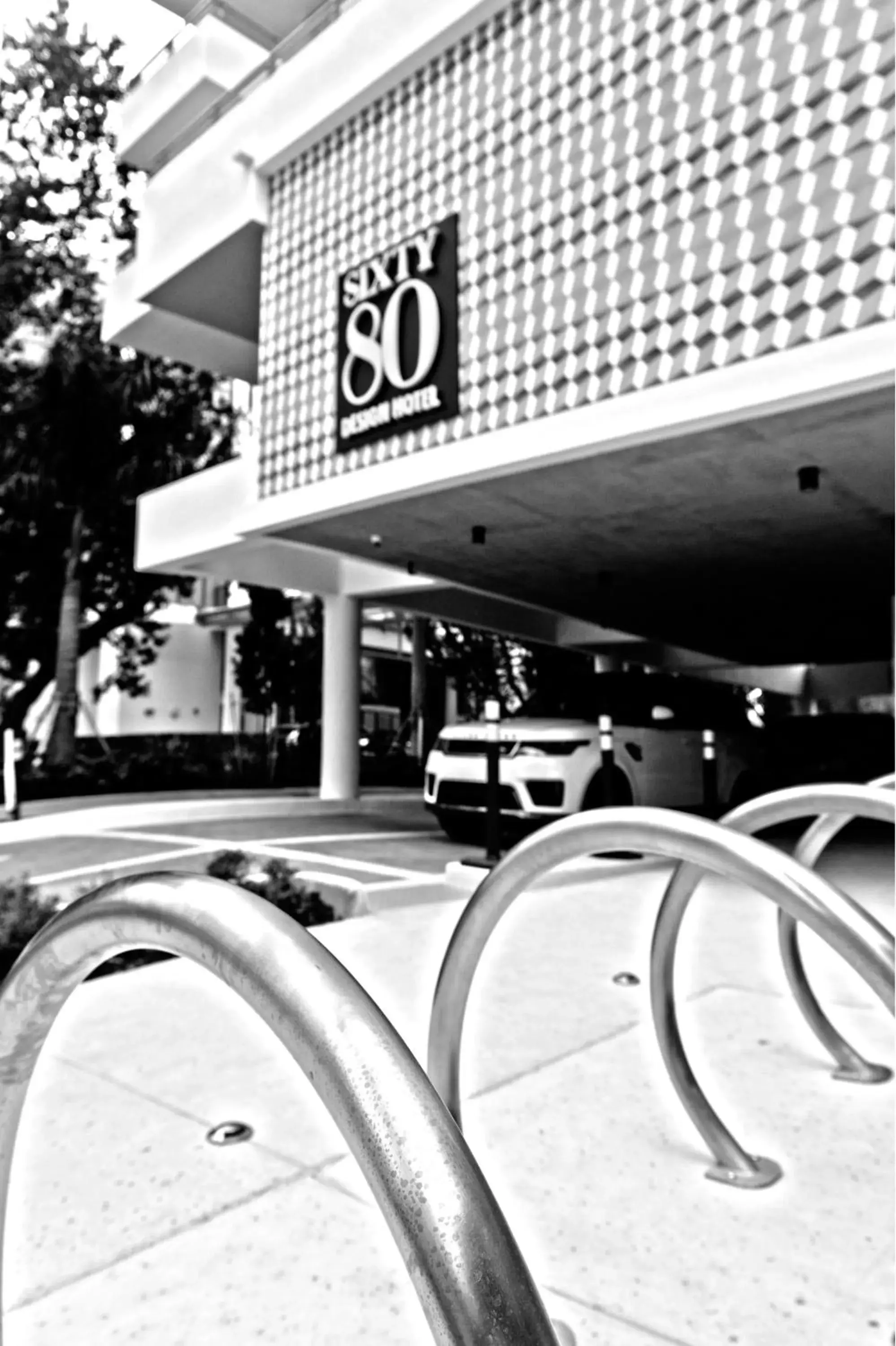 Facade/entrance in 6080 Design Hotel by Eskape Collection Facade/entrance in 6080 Design Hotel by Eskape Collection