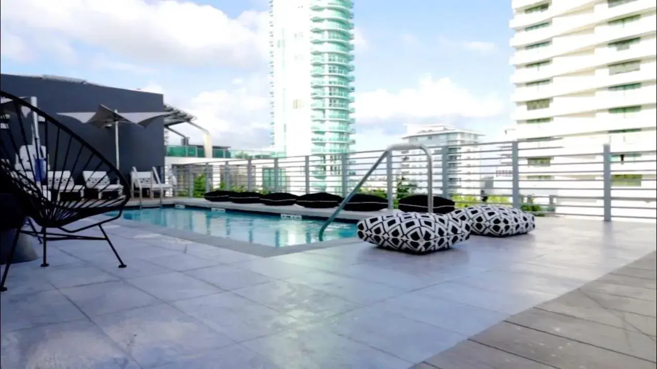 Pool view in 6080 Design Hotel by Eskape Collection Pool view in 6080 Design Hotel by Eskape Collection