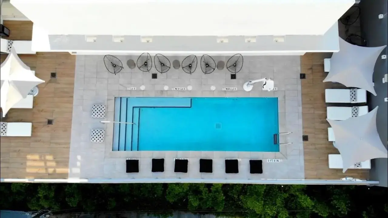 Swimming pool in 6080 Design Hotel by Eskape Collection Swimming pool in 6080 Design Hotel by Eskape Collection