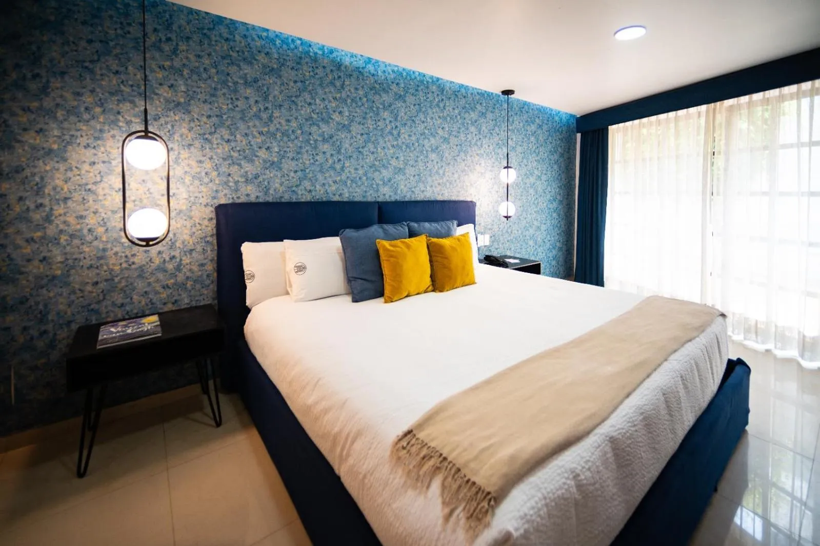 Bed in Hotel Roma 191