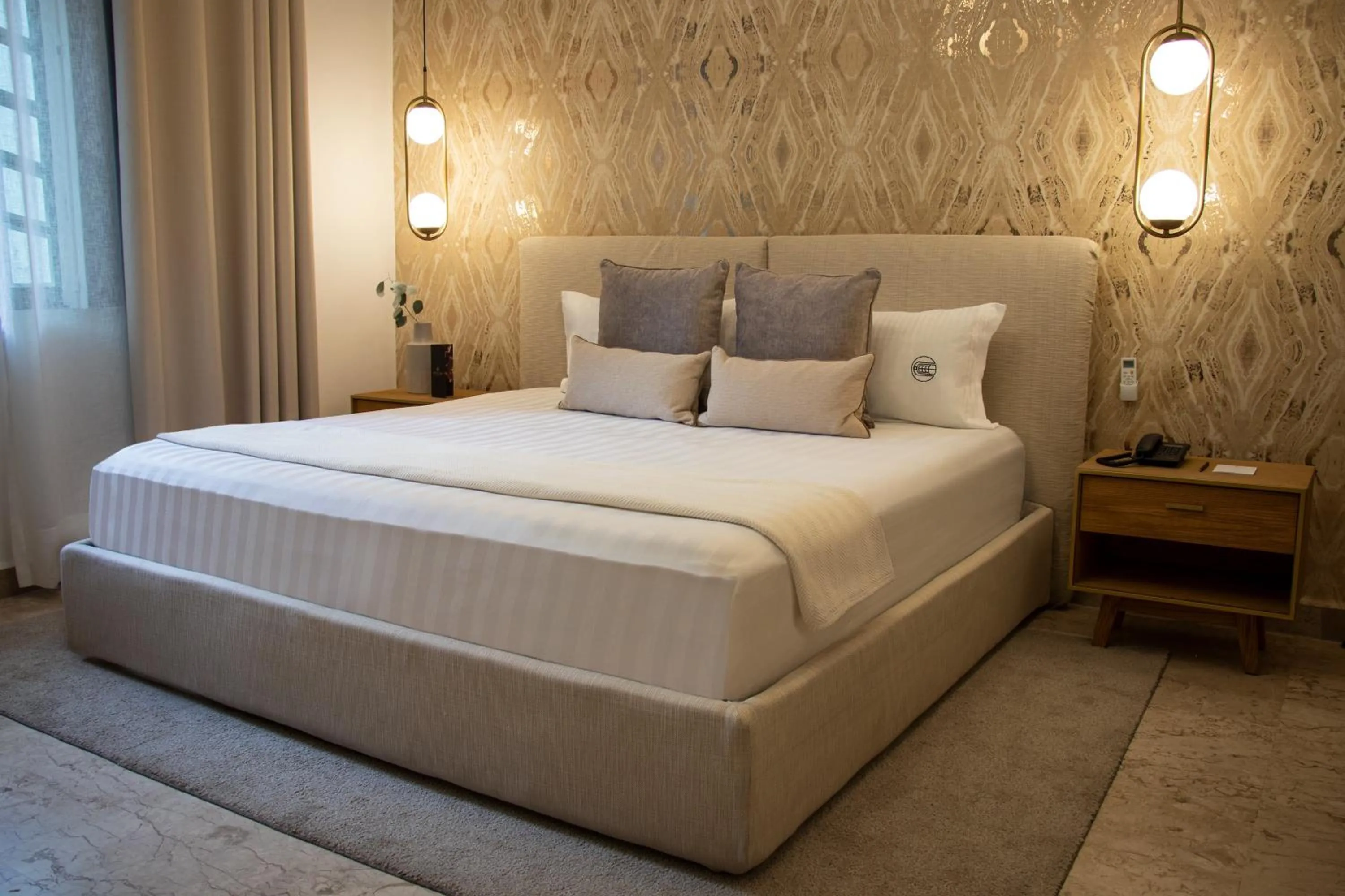 Bed in Hotel Roma 191