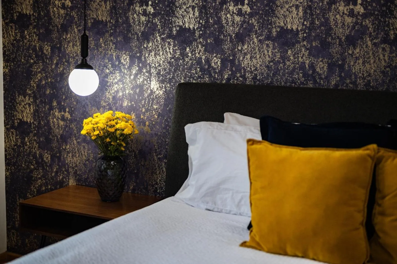 Bed in Hotel Roma 191