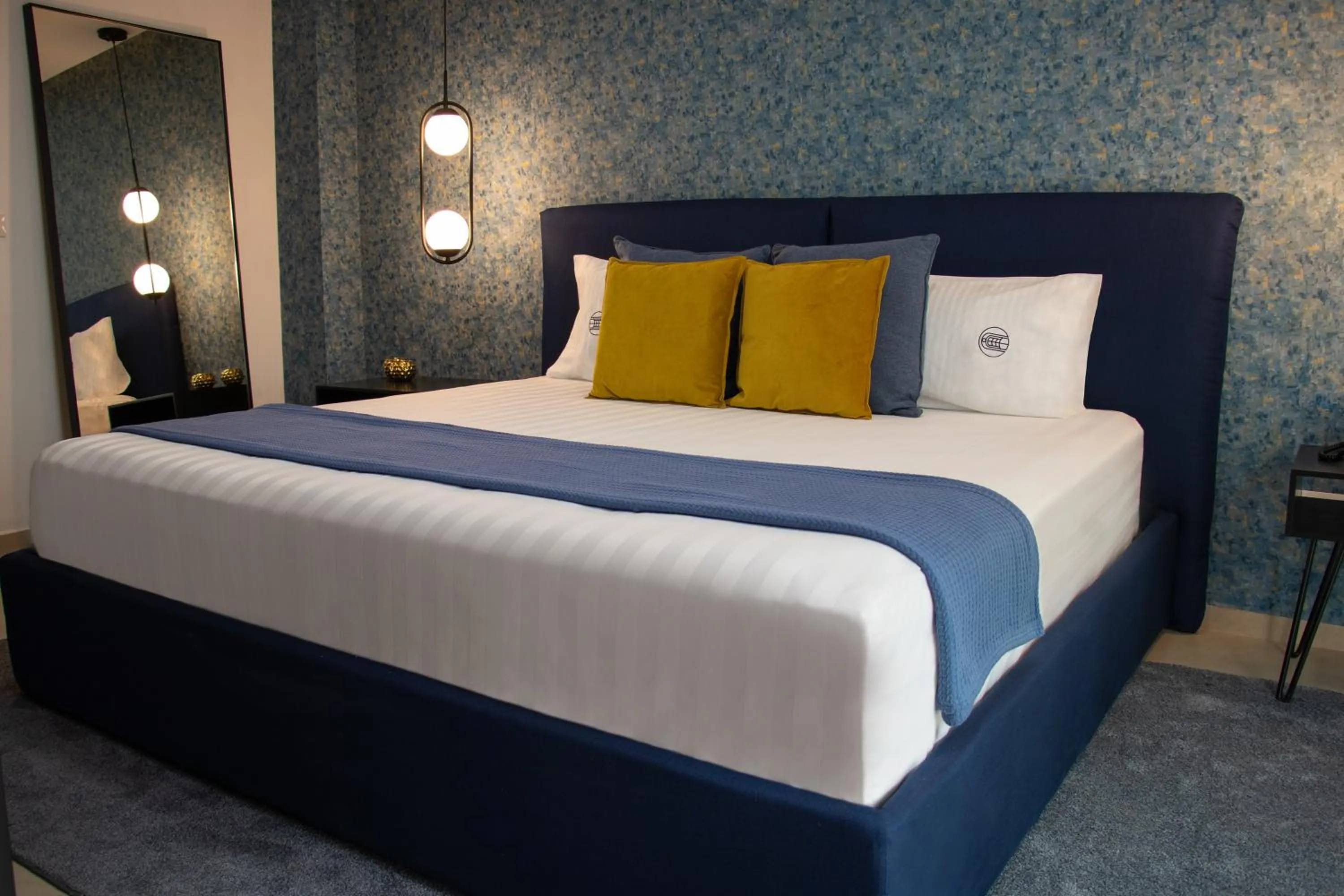 Bed in Hotel Roma 191