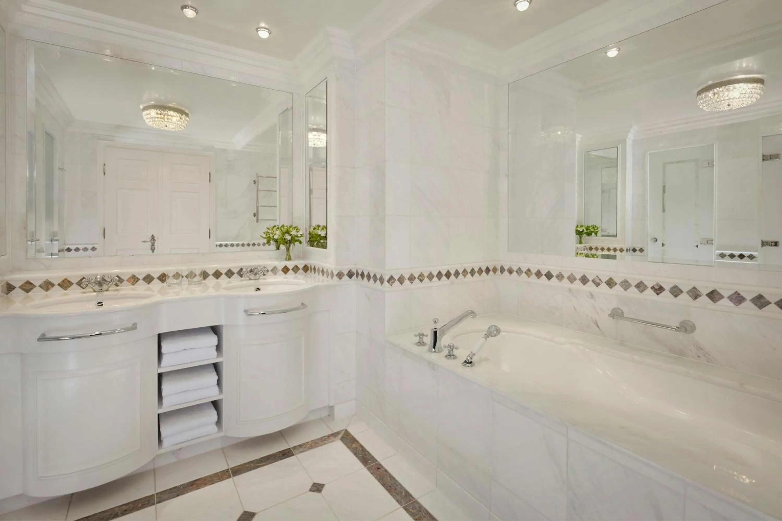 Bathroom in Powerscourt Hotel, Autograph Collection