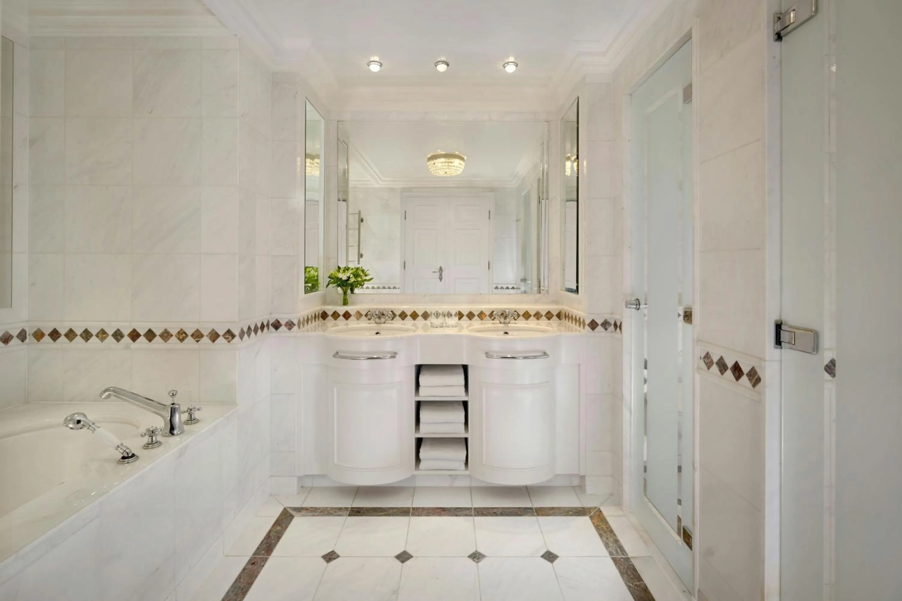 Bathroom in Powerscourt Hotel, Autograph Collection