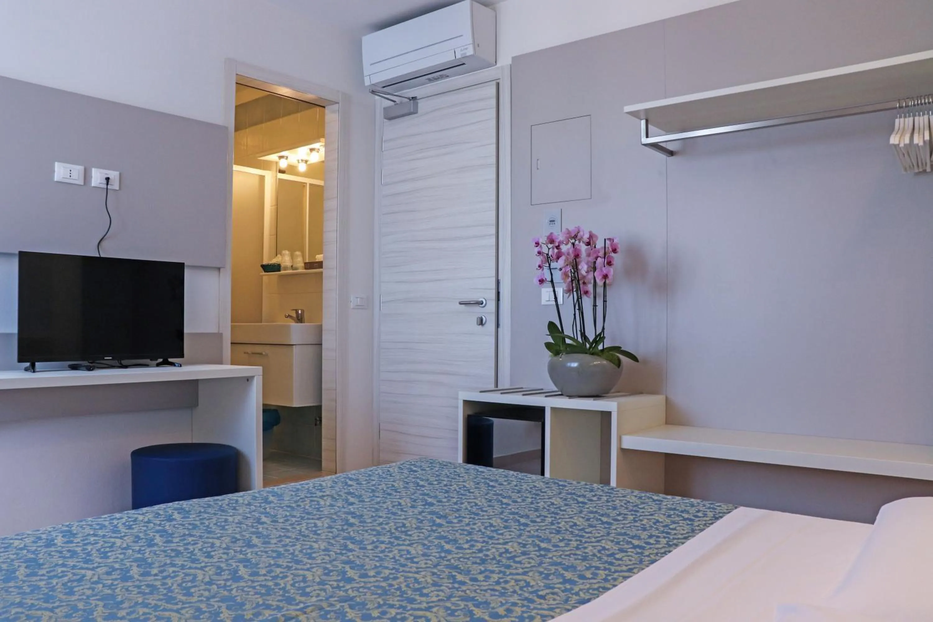 Bed in Hotel Principe