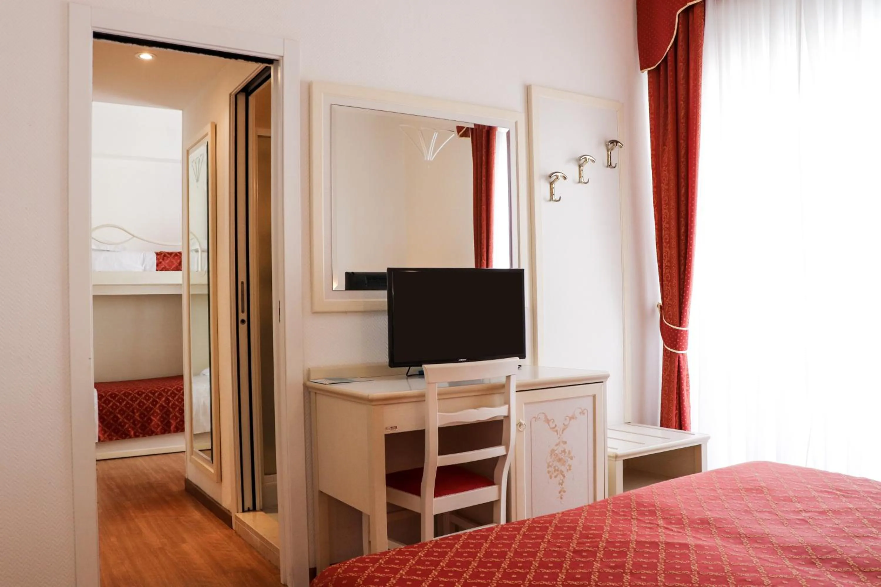 Bed in Hotel Principe