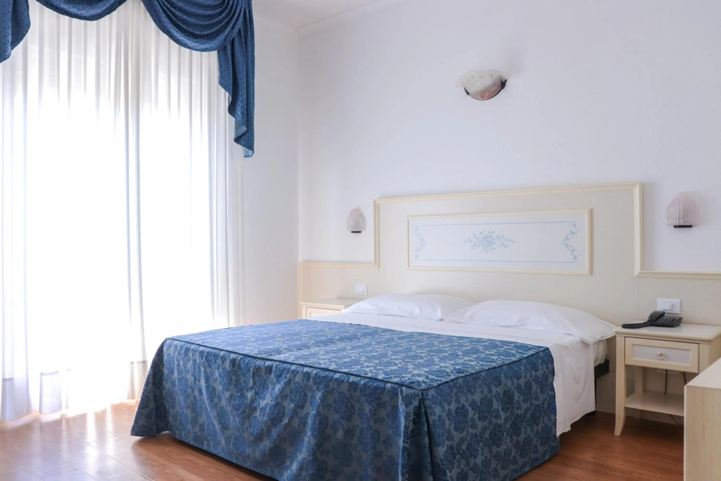 Bed in Hotel Principe