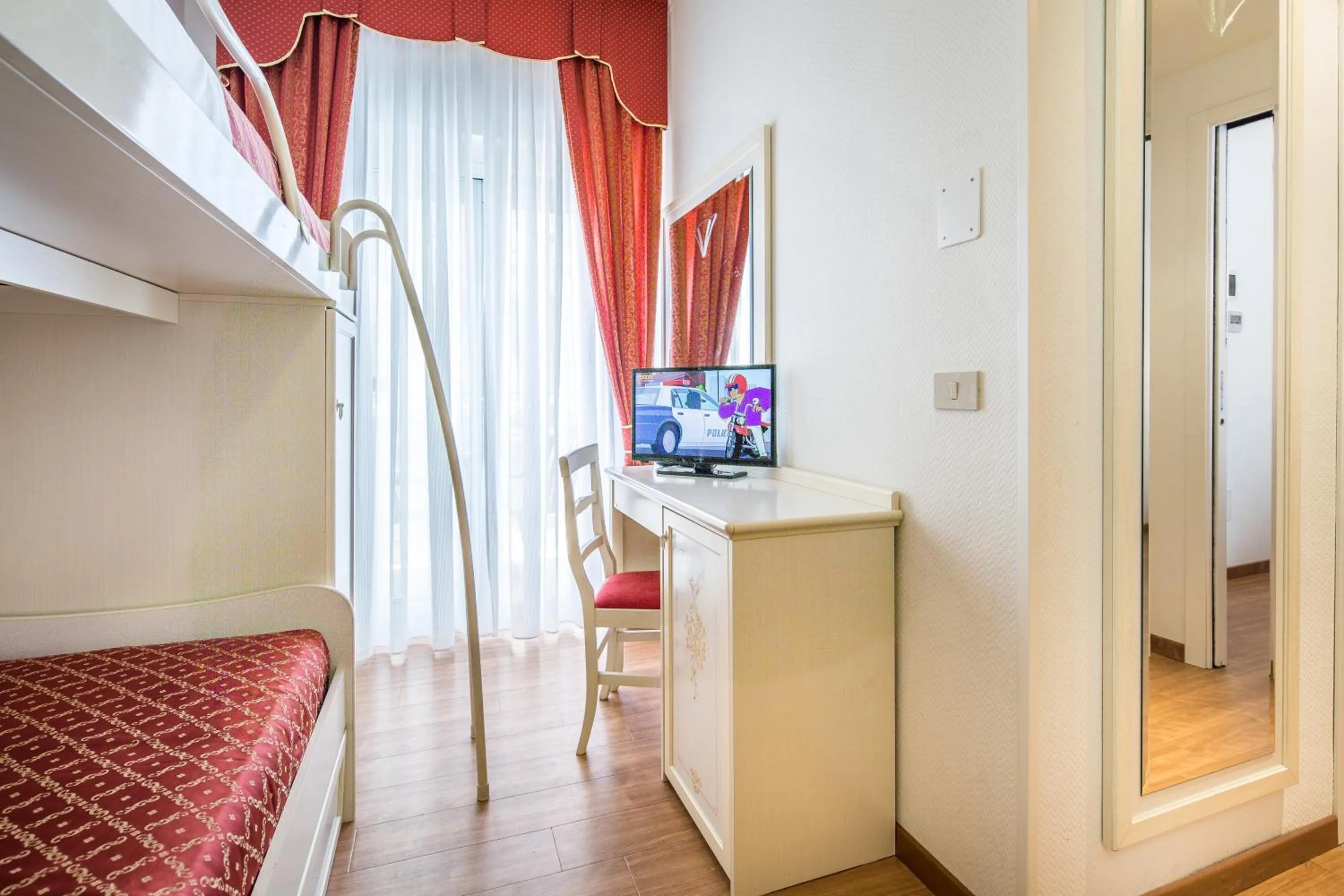 Decorative detail, Bed in Hotel Principe