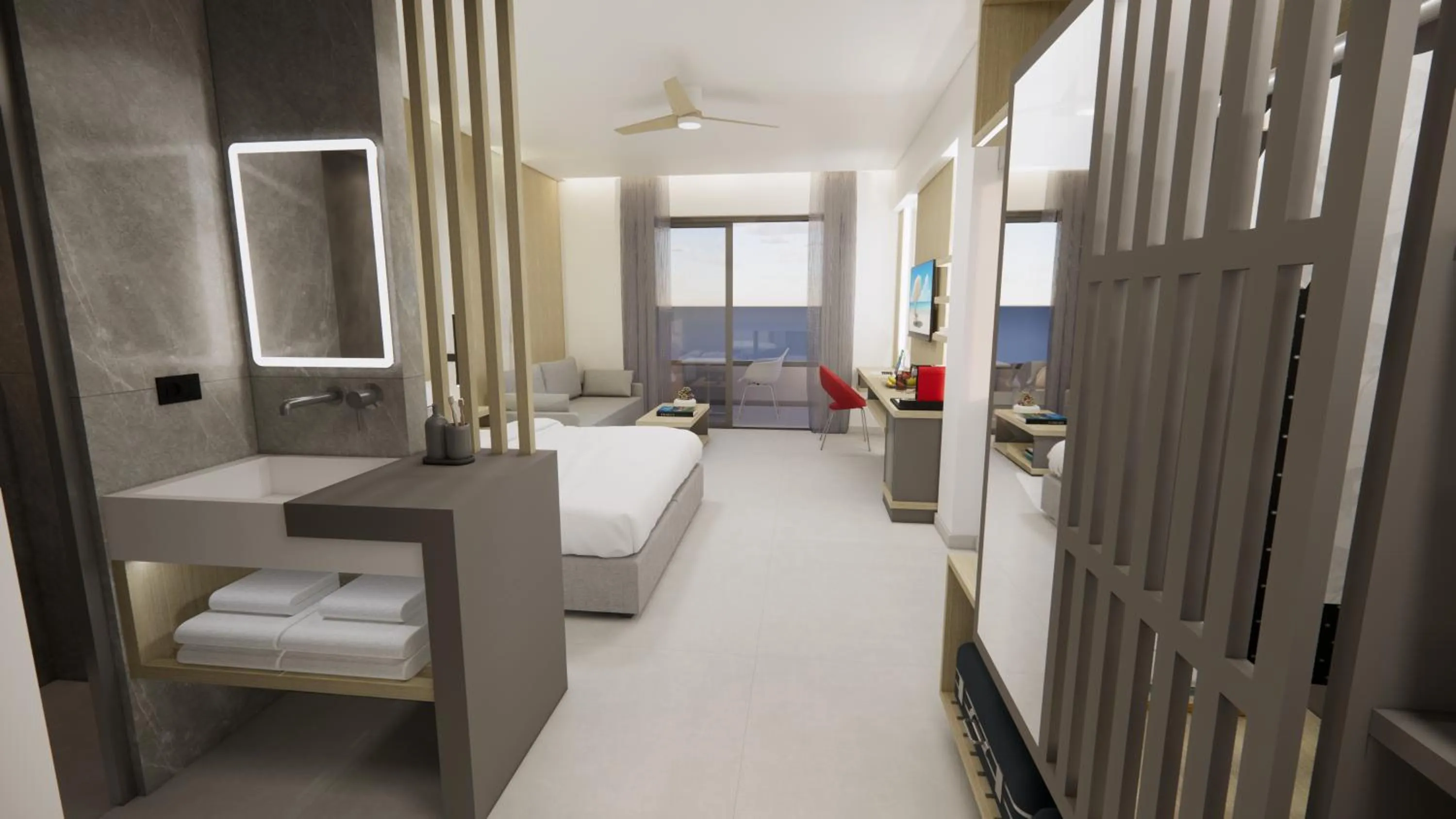 Toilet in Oscar Suites & Village