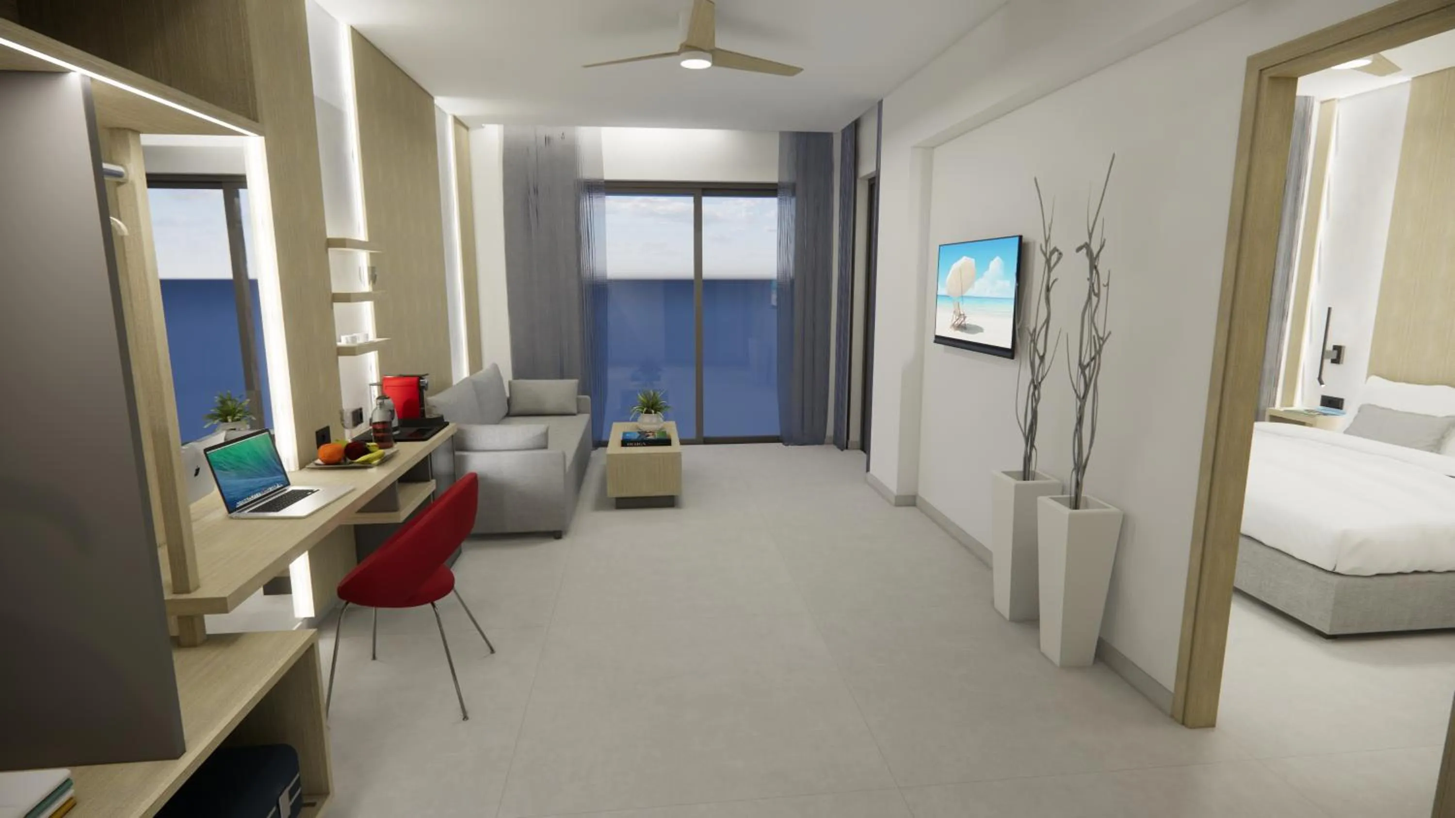 Living room in Oscar Suites & Village