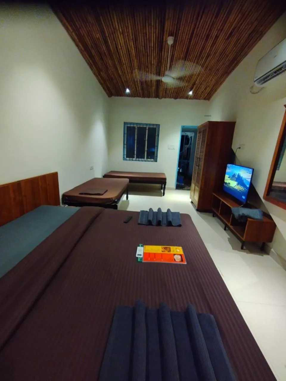 Bedroom, Bed in The Baga Village-70 Mtrs From the Baga Beach