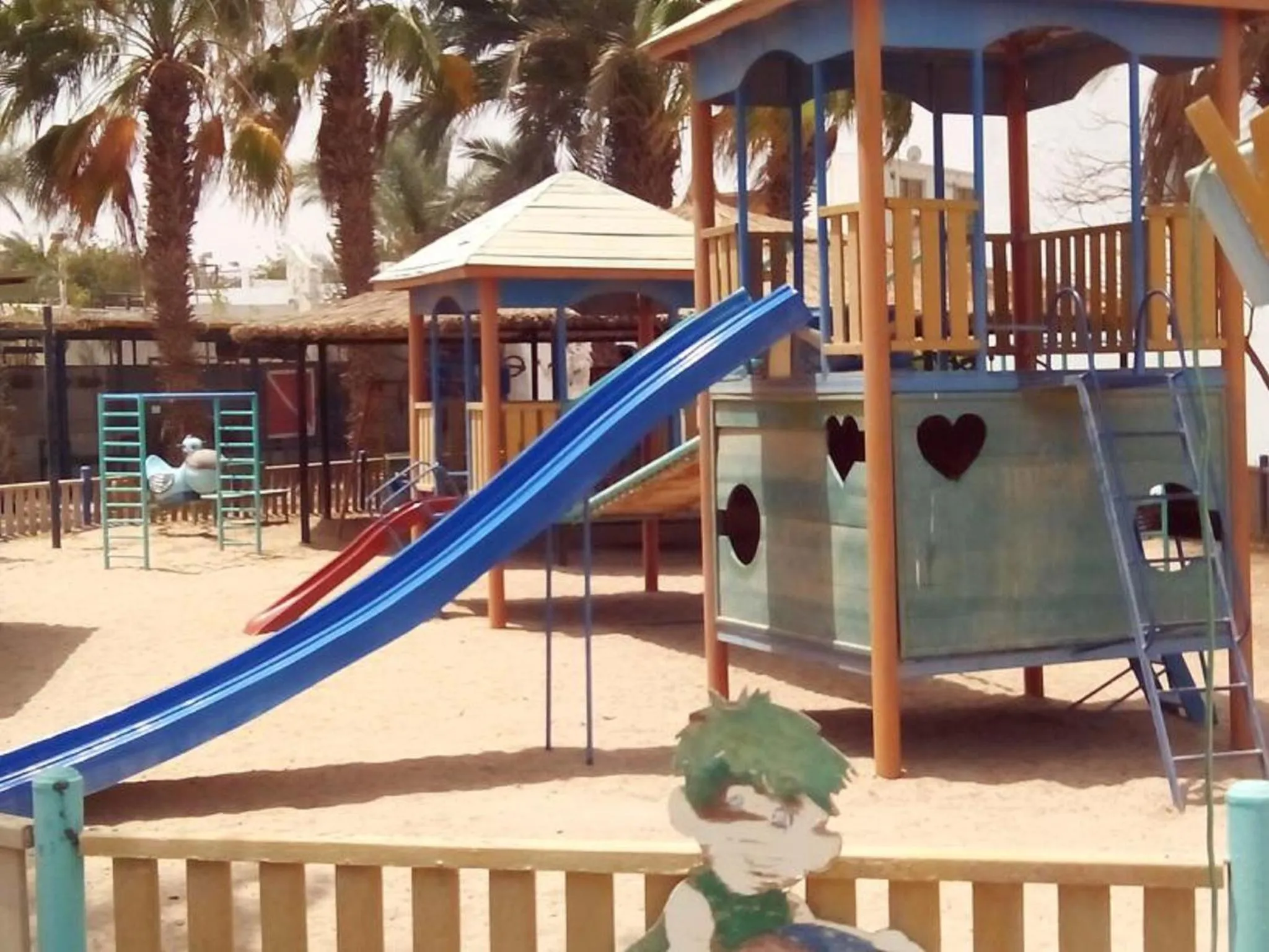 Children play ground in Lotus Bay Resort