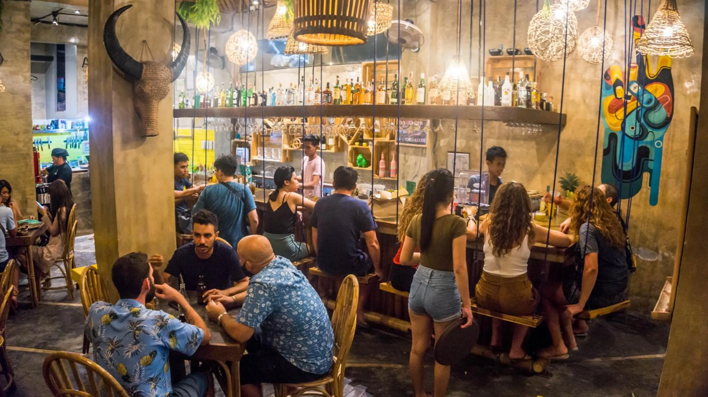 Restaurant/places to eat in Happiness Hostel El Nido