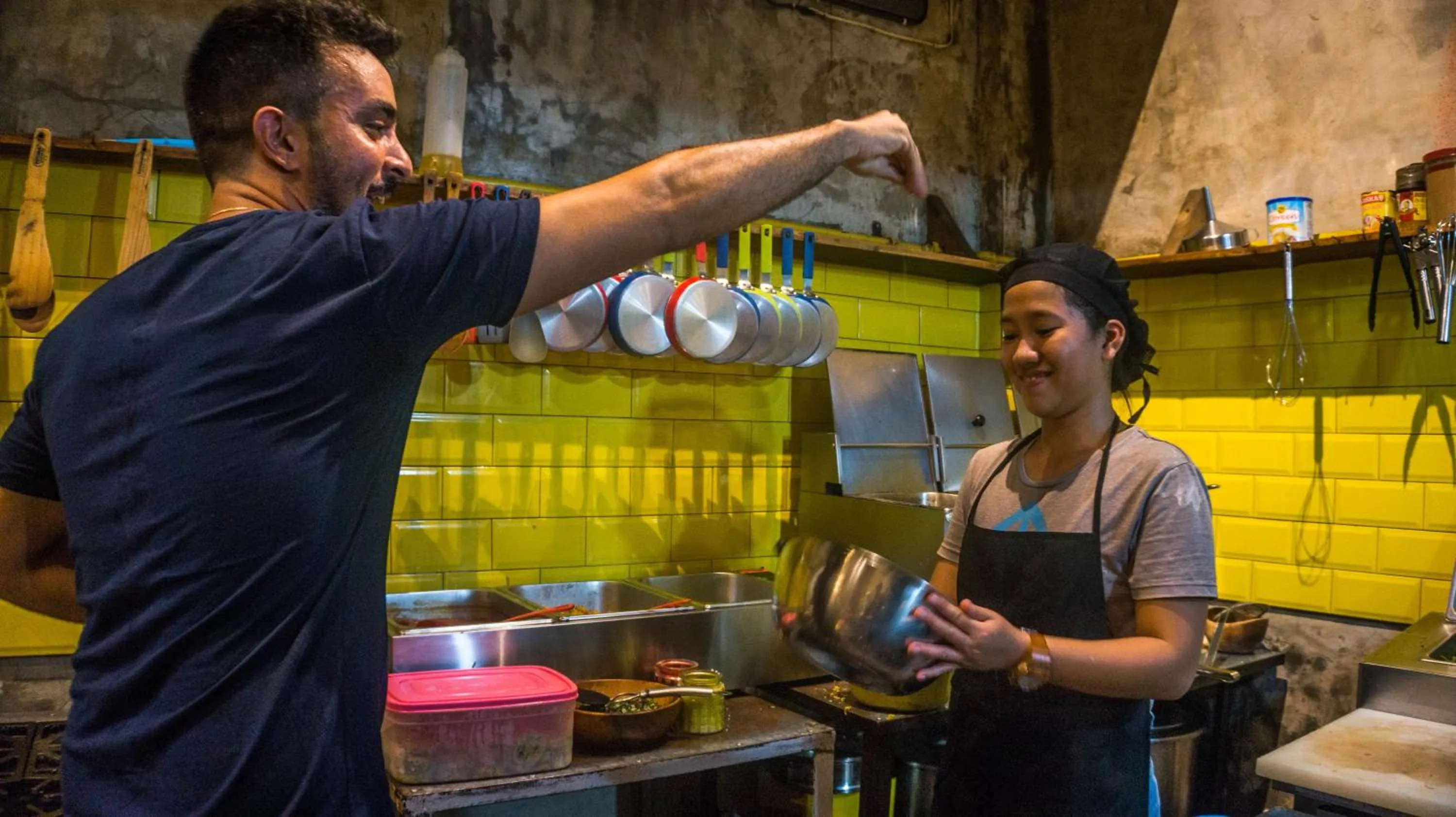 Restaurant/places to eat in Happiness Hostel El Nido