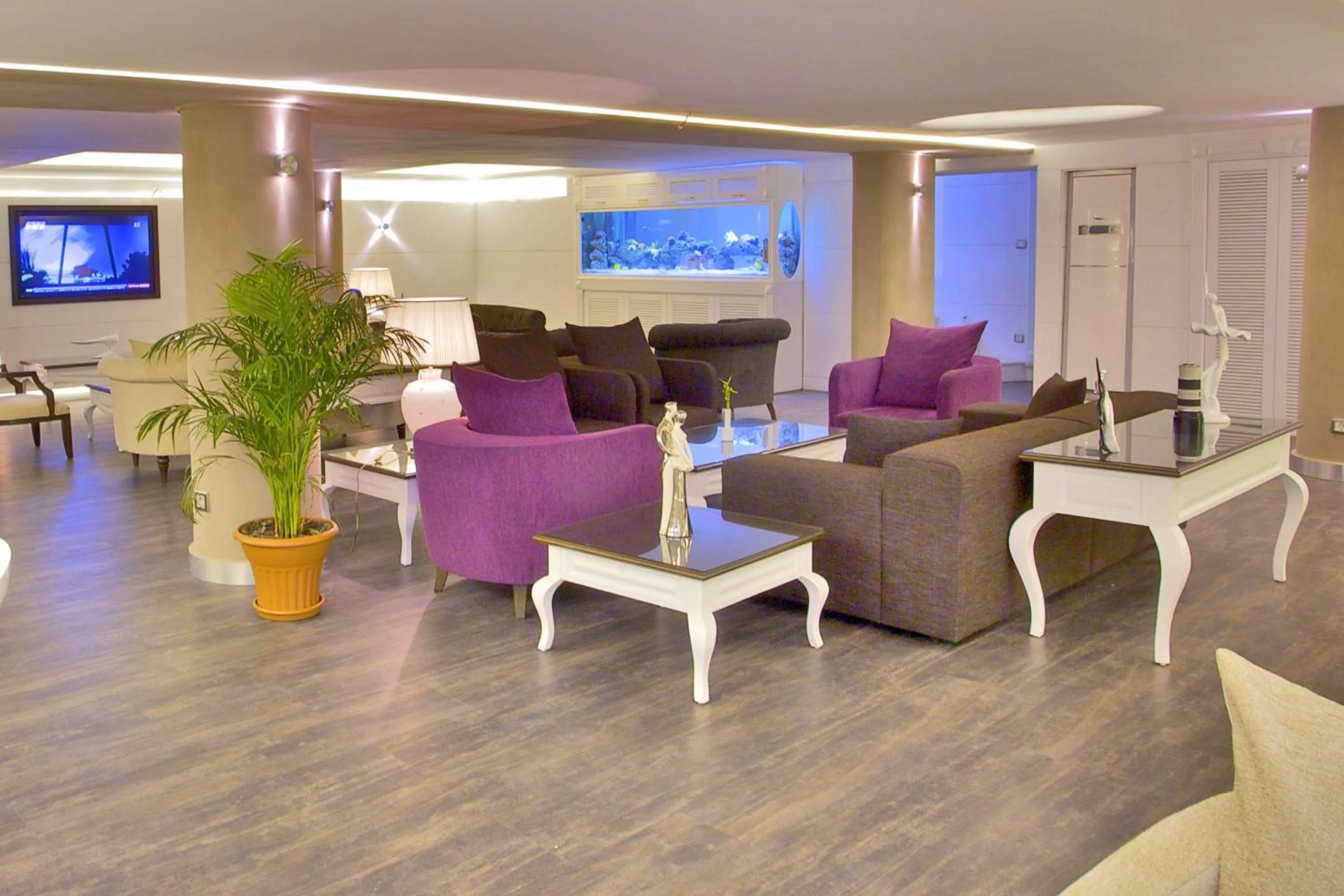 Lobby or reception in Monaco Hotel