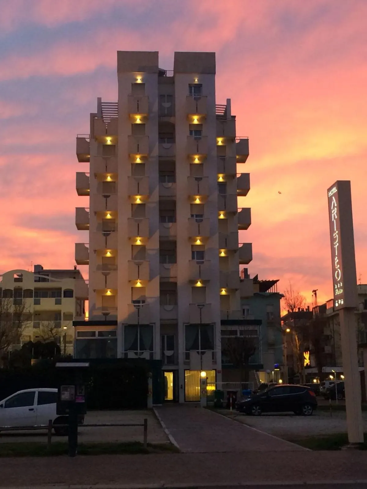 Property building in Hotel Aristeo