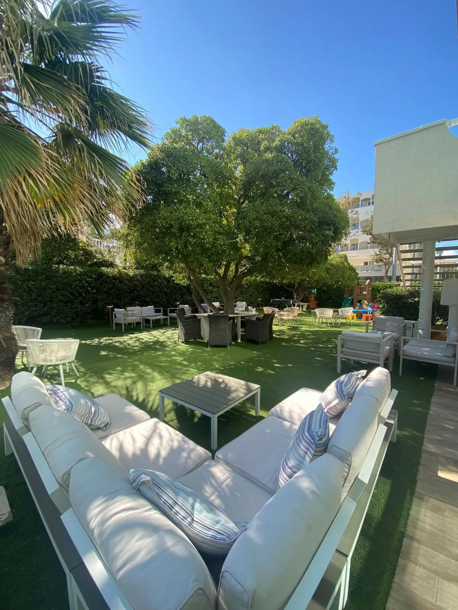 Garden in Hotel Aristeo