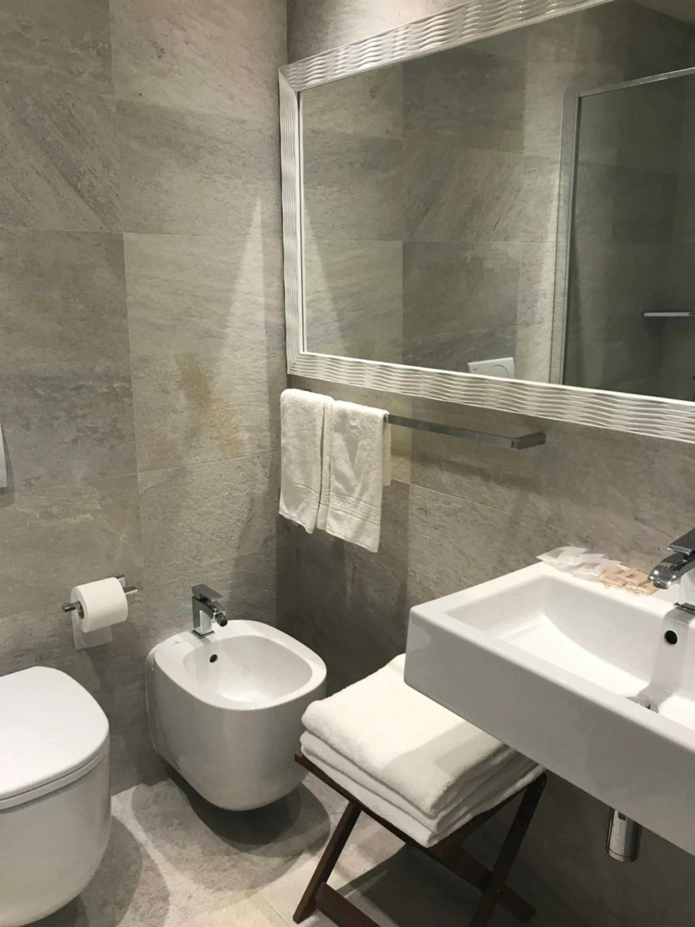 Bathroom in Hotel Aristeo